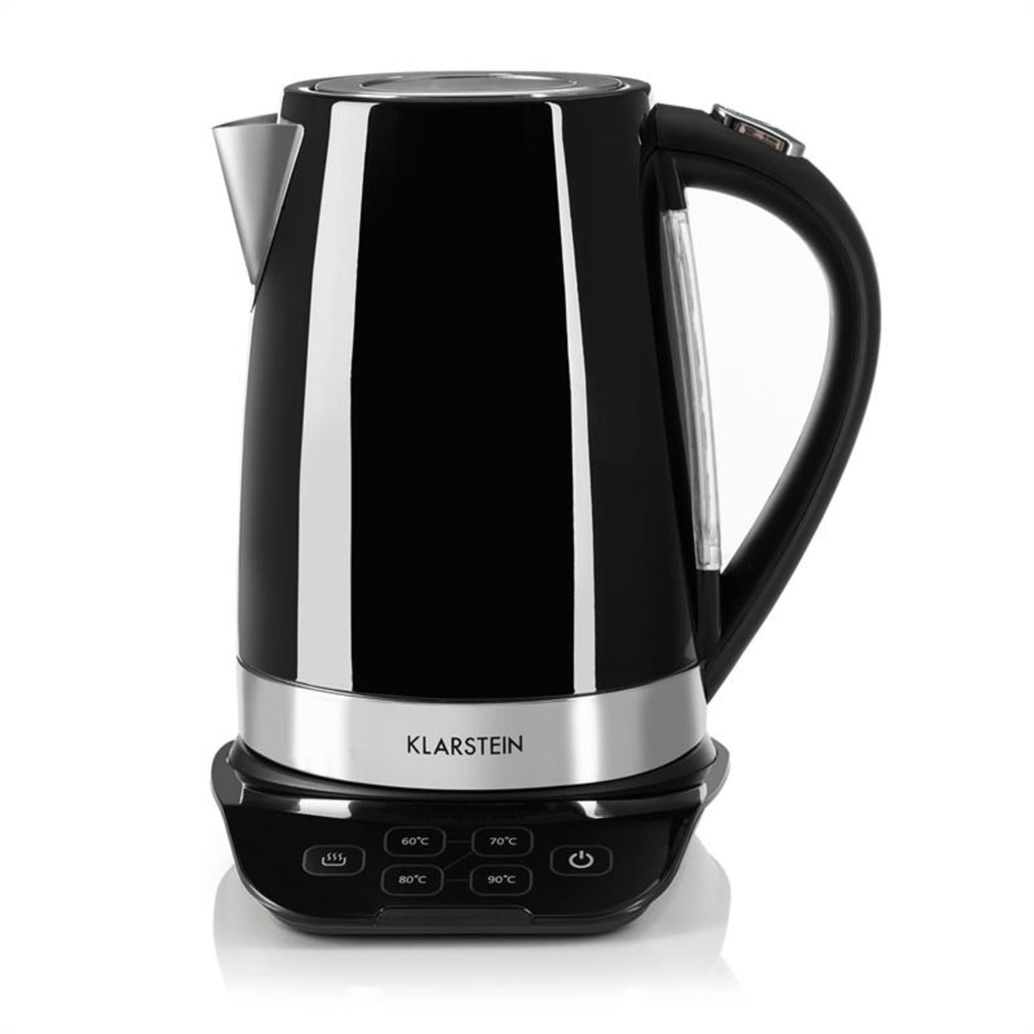 Gulliver vízforraló, 2200 W, 1,7 l, melegentartó funkció, fekete Fekete
