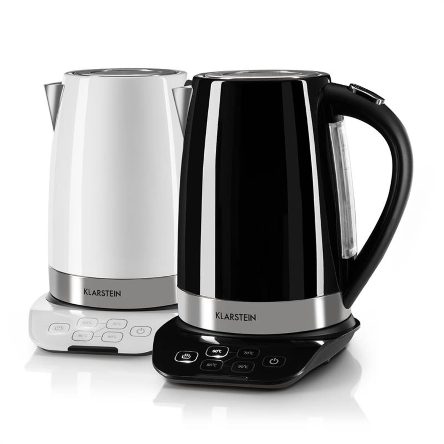Gulliver vízforraló, 2200 W, 1,7 l, melegentartó funkció, fekete Fekete