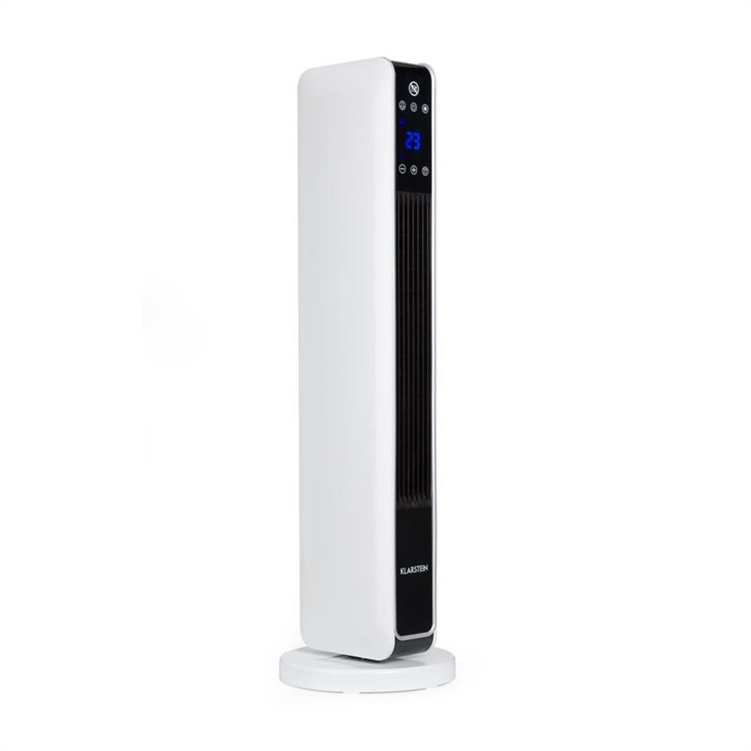 Hightower Heat Calefactor Columna Electrico Cerámico Radiador 2200 V termostato 49 ºC blanco 