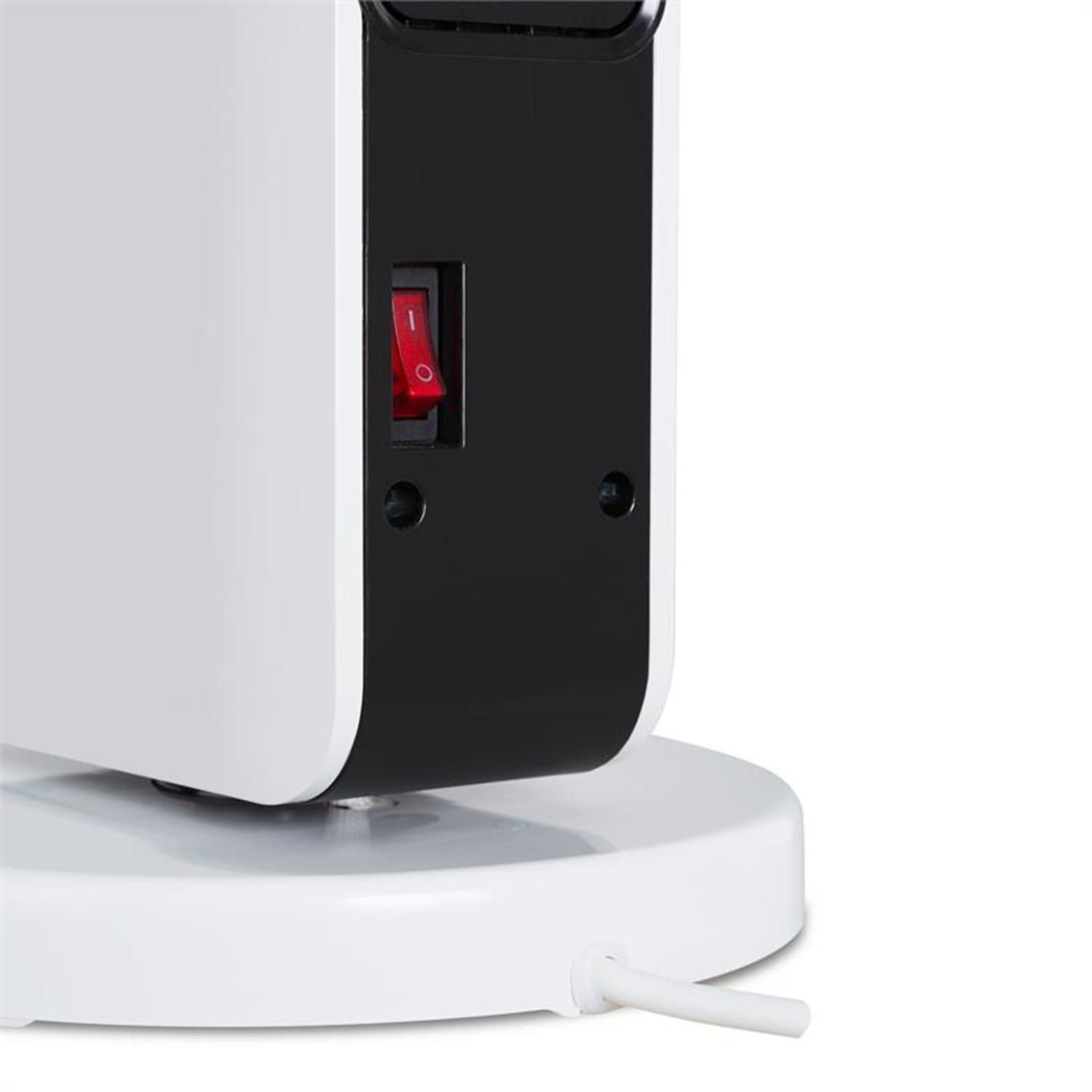 Hightower Heat Calefactor Columna Electrico Cerámico Radiador 2200 V termostato 49 ºC blanco 