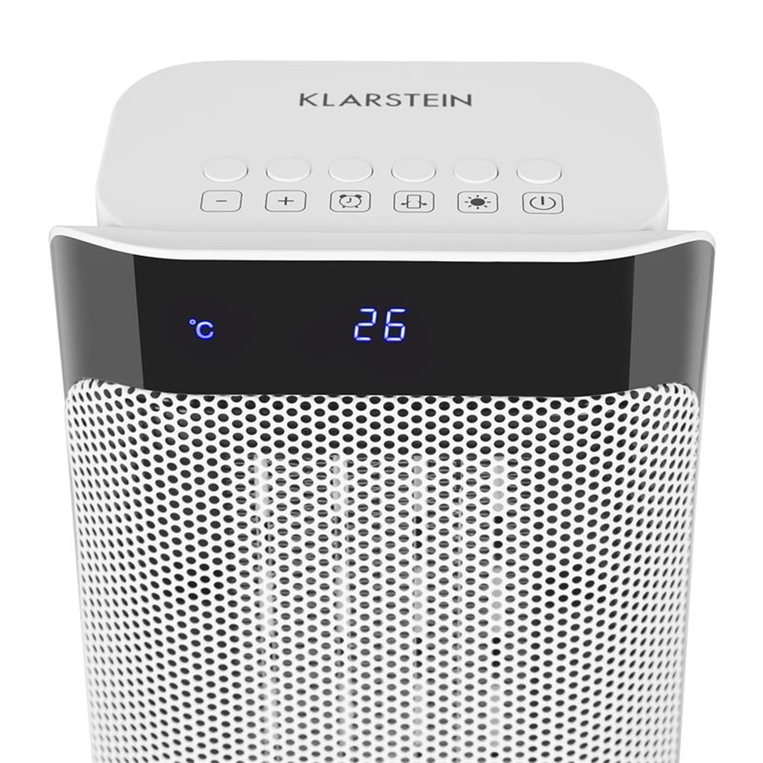 Chaval torenverwarming 2000W thermostaat timer afstandsbediening wit 