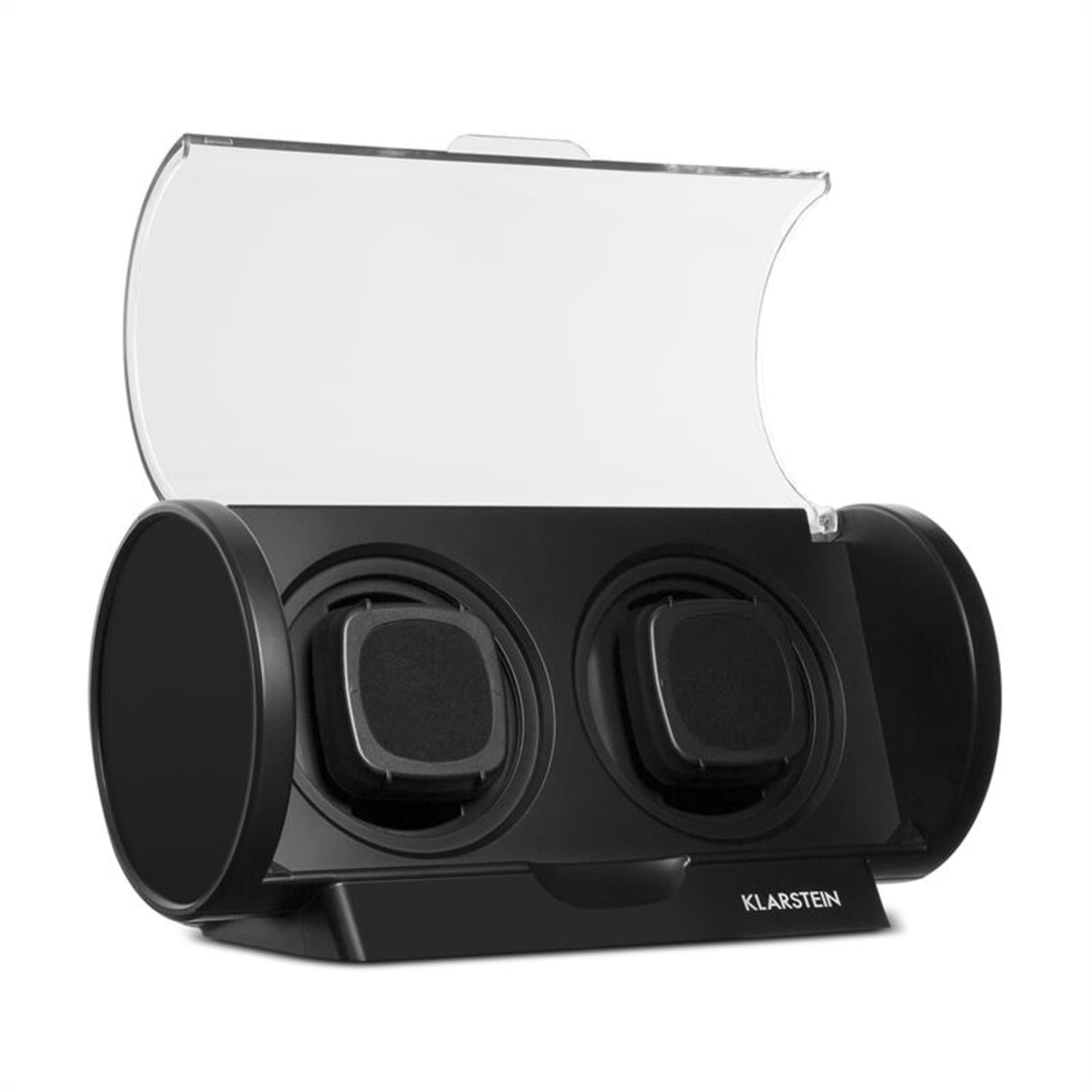 Lugano forgó óraállvány, műanyag, 2 óra, 4 rezsim, fekete 