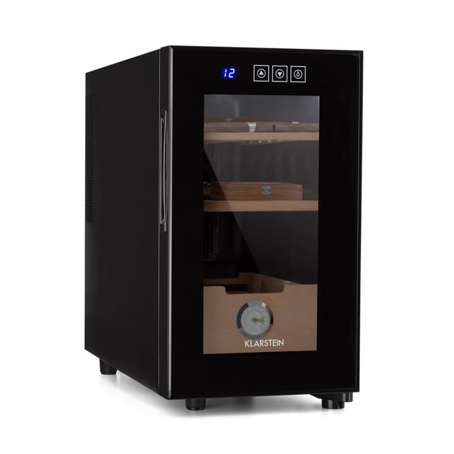 El Presidente 23 humidor 50W touch cederhout 23L LED zwart 