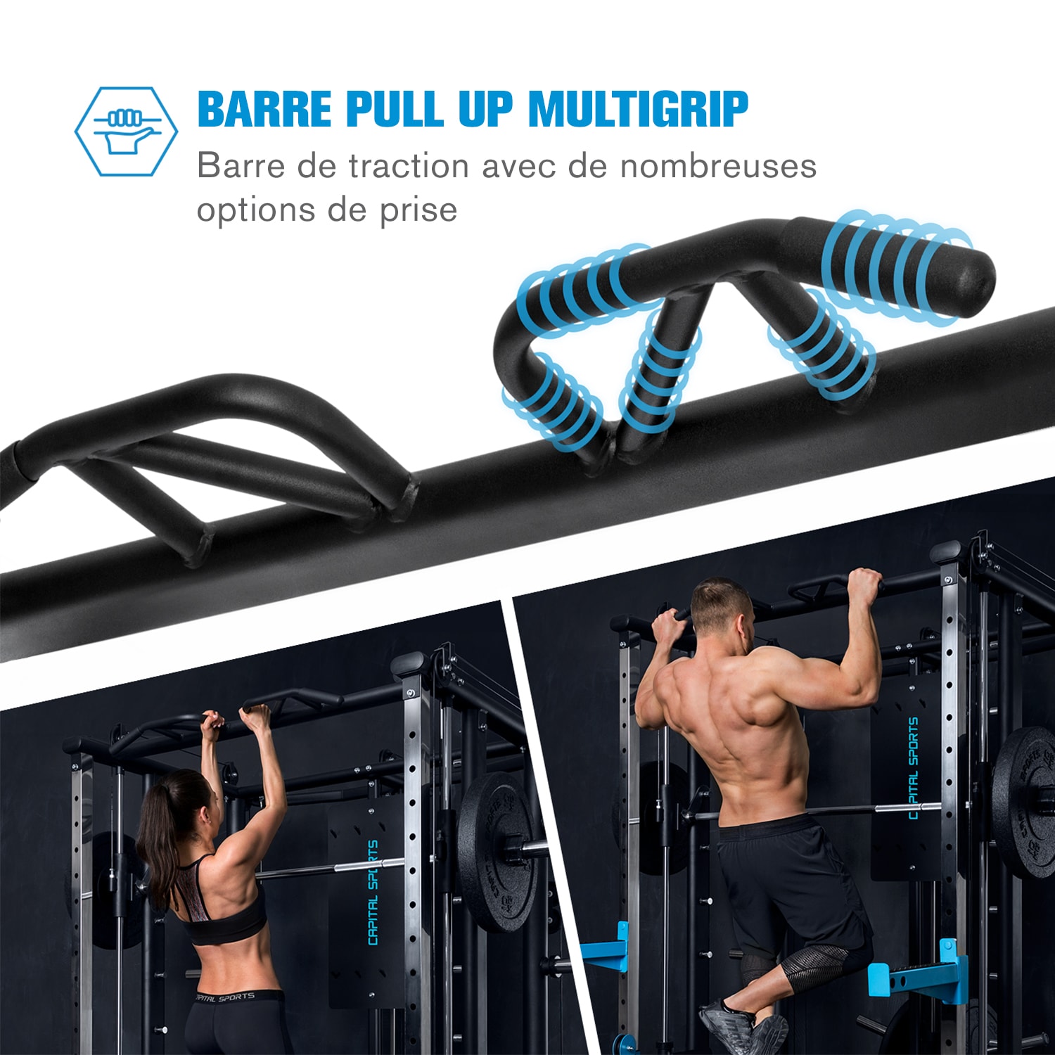 Pro Amaze Machine Smith cable cross  barre de tractions 