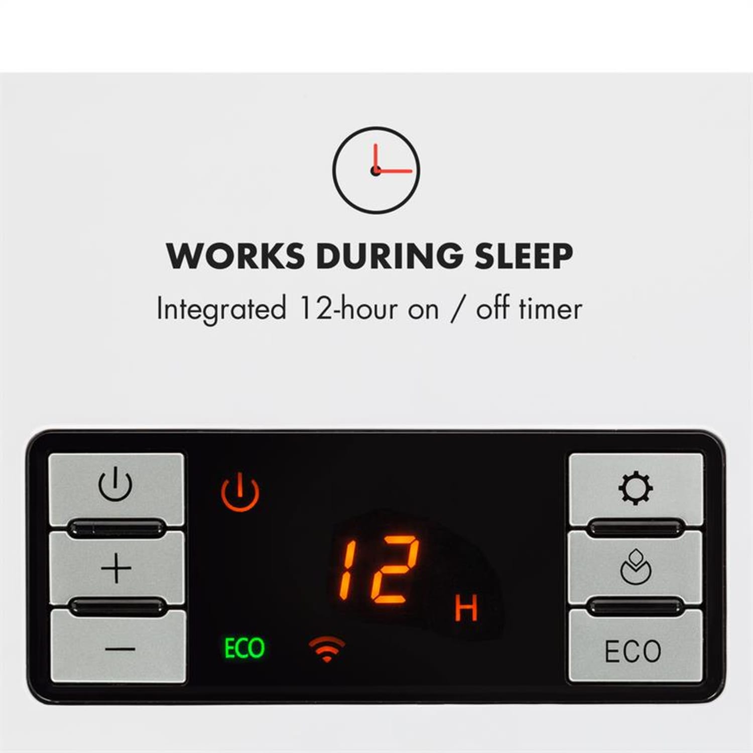 HEATPAL BLOXX, &icirc;ncălzitor electric, 2500 W, control prin aplicație, timer, filtru de praf 