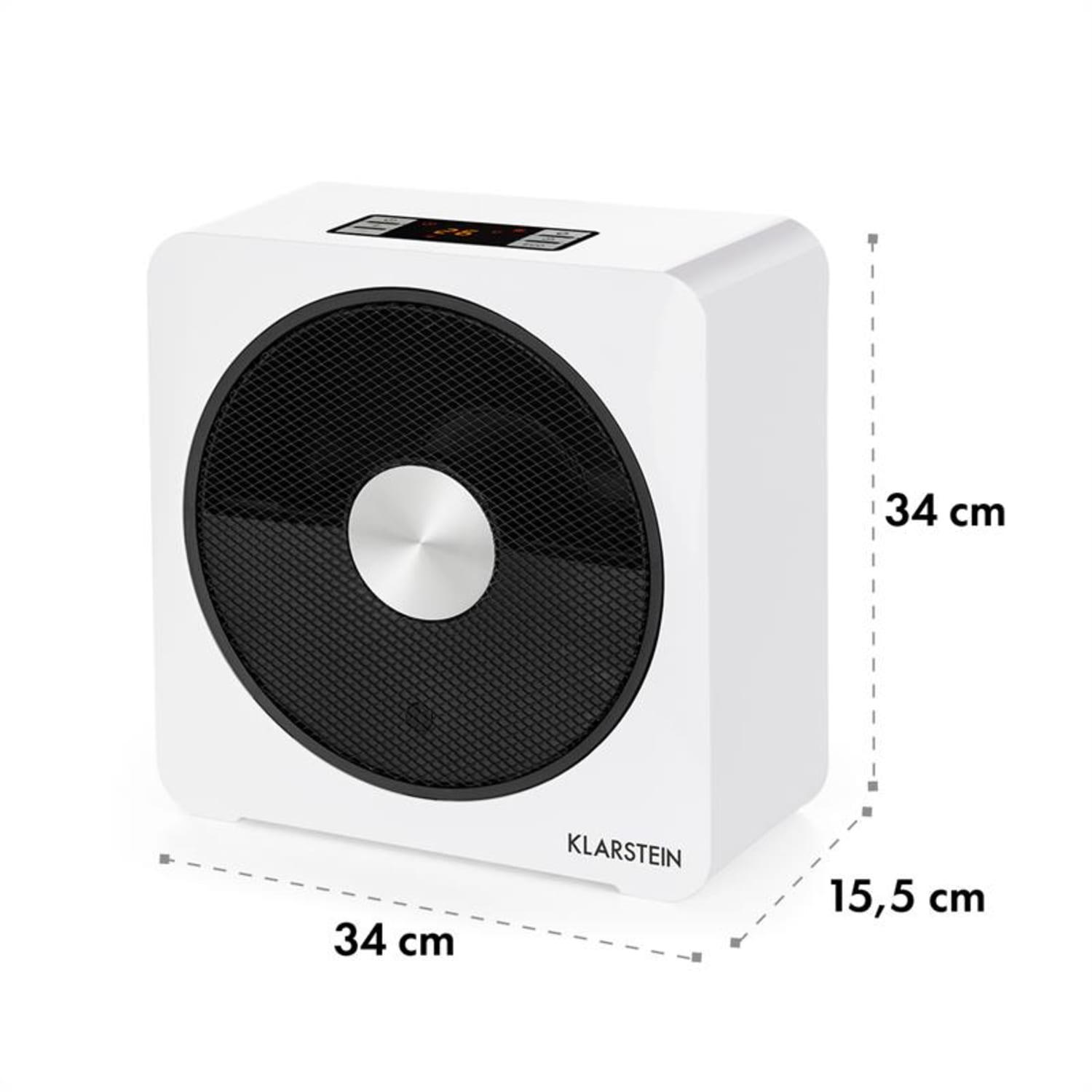 HEATPAL BLOXX, &icirc;ncălzitor electric, 2500 W, control prin aplicație, timer, filtru de praf 