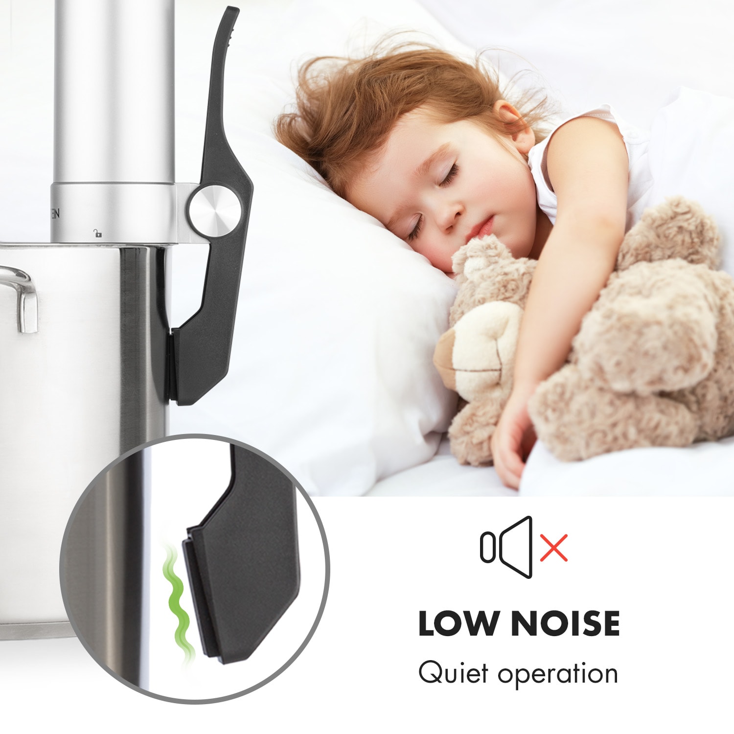 Quickstick Pro, Sous-Vide keringető, pumpa, 3D Streamline Heating technológia,0-90 °C, ezüst Ezüst