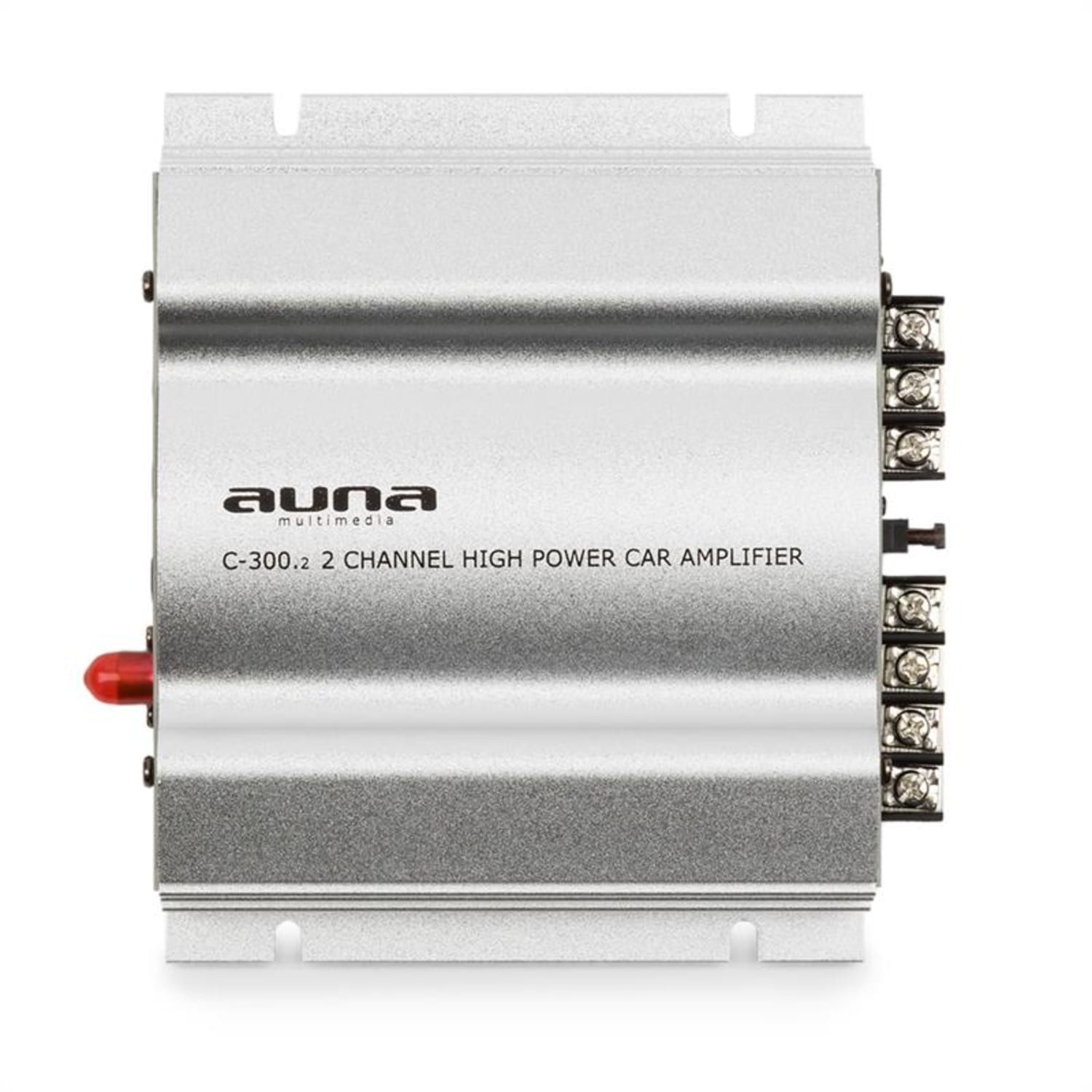 C300.2 Amplificateur de voiture 2 canaux 200W RMS - argent 