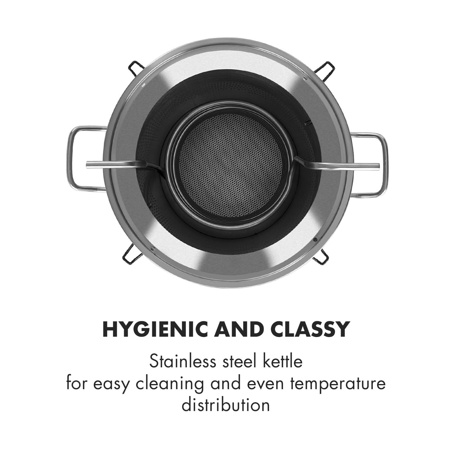 MAISCHFEST, cazan pentru malț, 5 piese, 1500 W / 3000 W, 25 l, lcd tactil, oțel inoxidabil 