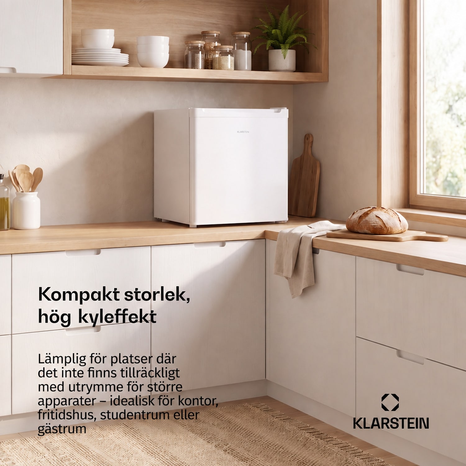 Garfield Eco frysskåp 4-stjärnigt 34 liter kompakt Vit
