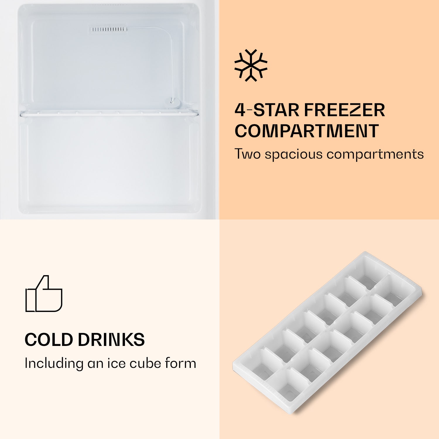 Garfield Eco Freezer 4-Star 34 Litres Compact White