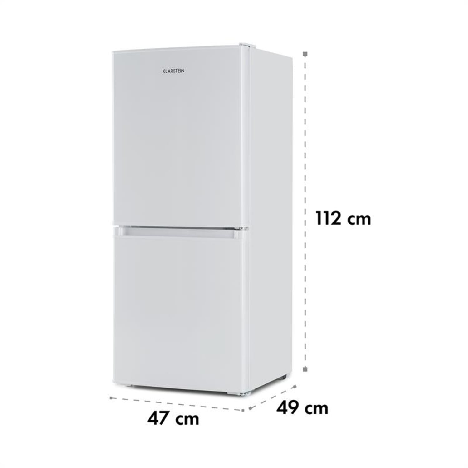 Big Daddy Cool 100 koelvriescombinatie 106 liter A+ wit Wit