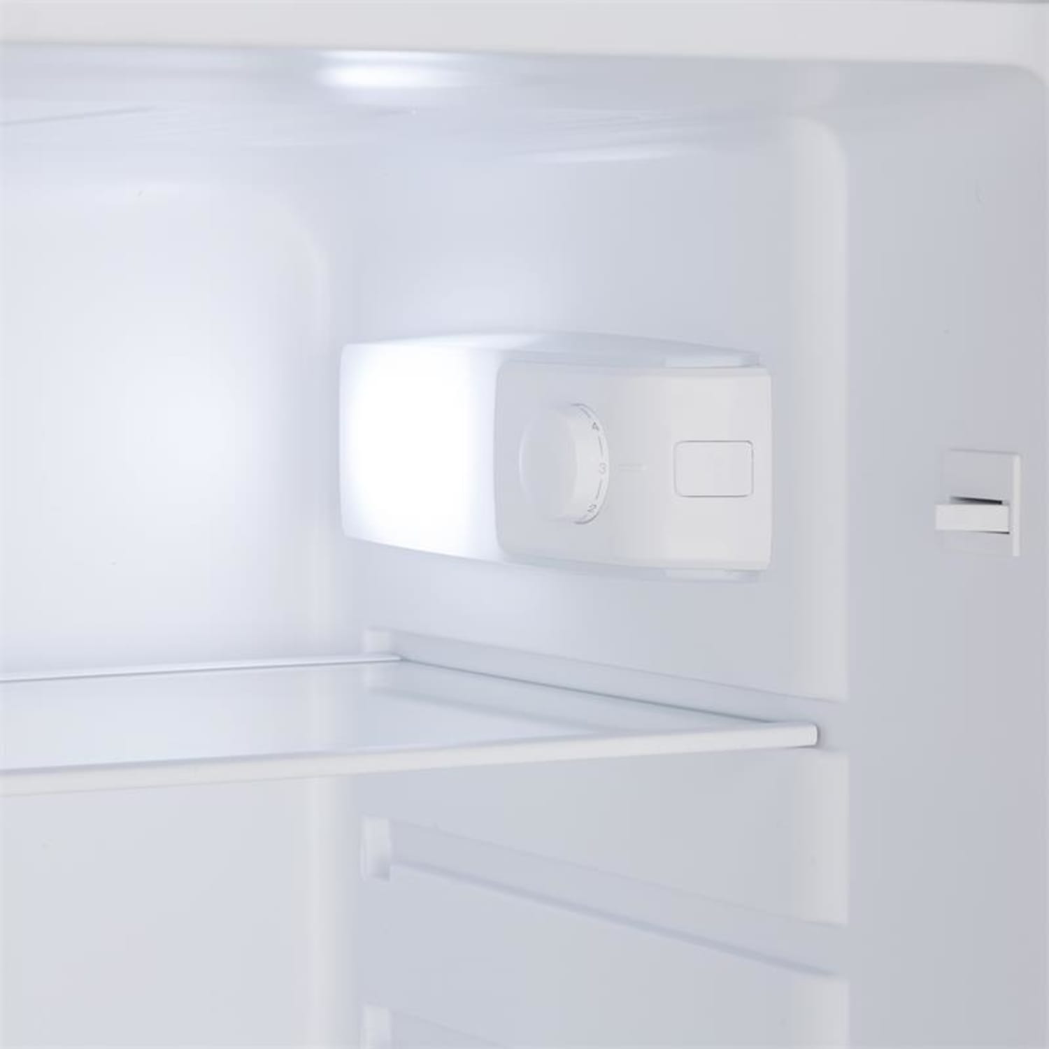 Big Daddy Cool 100 koelvriescombinatie 106 liter A+ rvs Zilver
