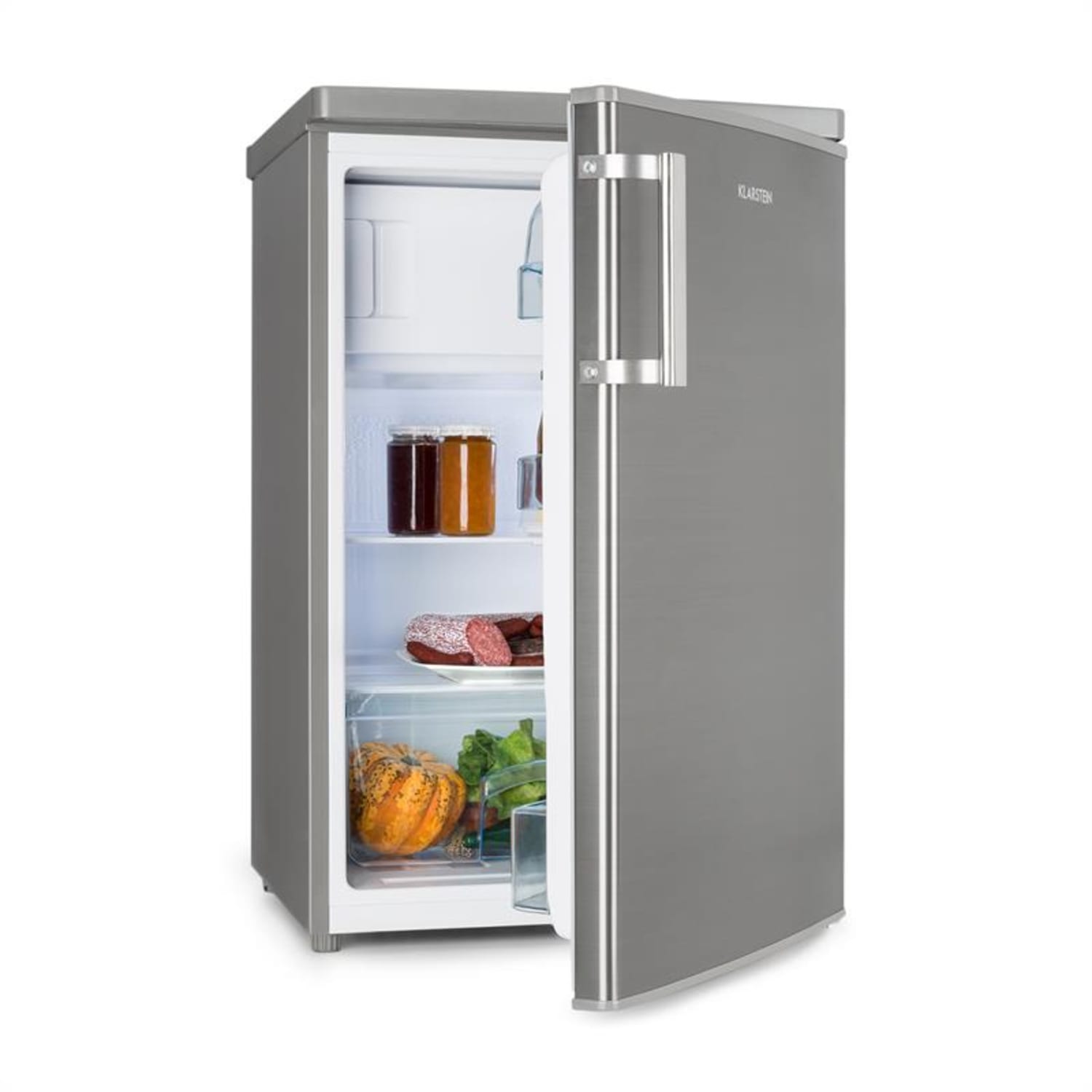 CoolZone 120 Eco koelvriescombinatie A+++ 118 liter rvs 