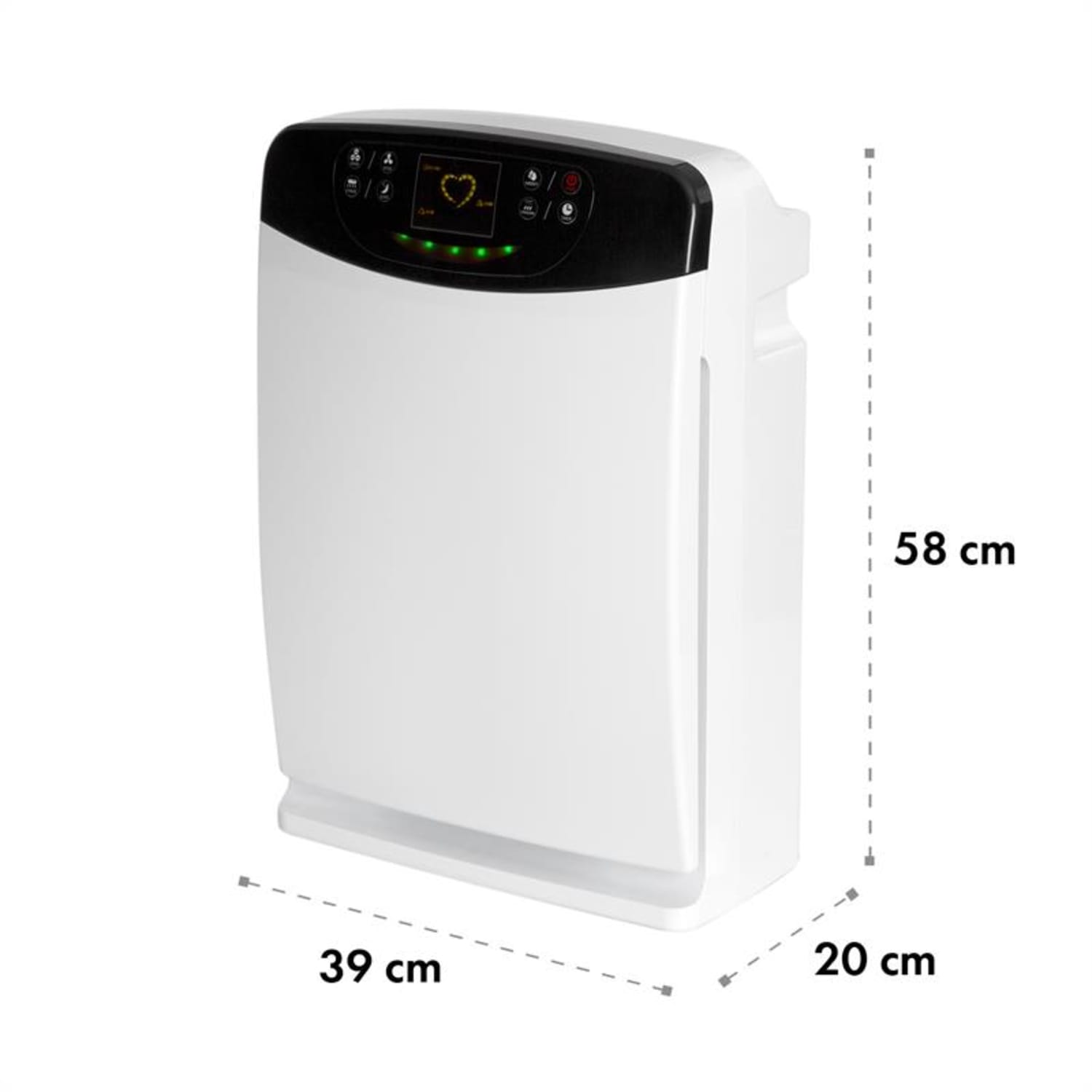 Fresh Breeze Purificador de aire 5 en 1 ionizador UV humidificador 40 m² blanco 