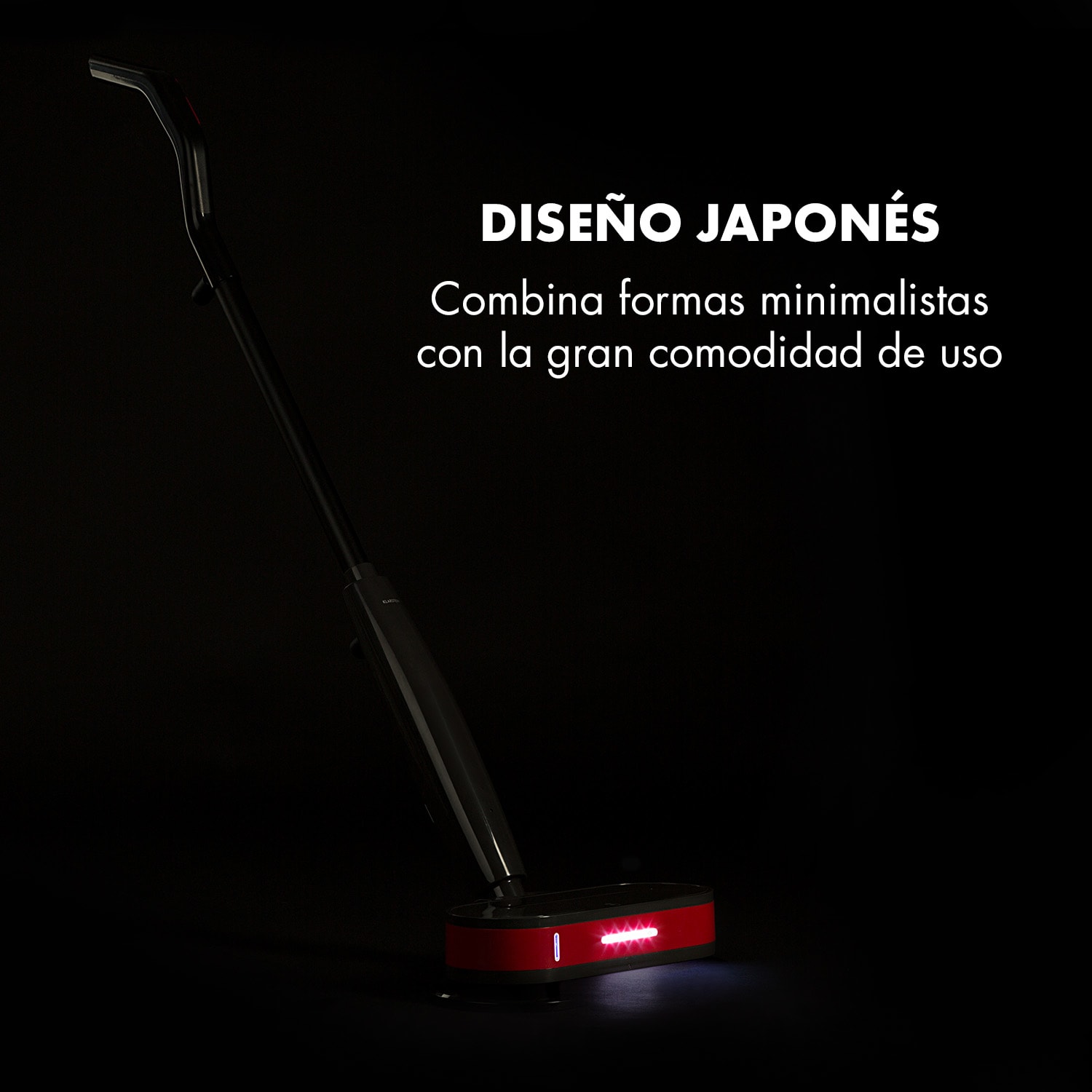 Furby Mopa y pulidora LEDs Funcionamiento con pilas 60W negra/roja Rojo