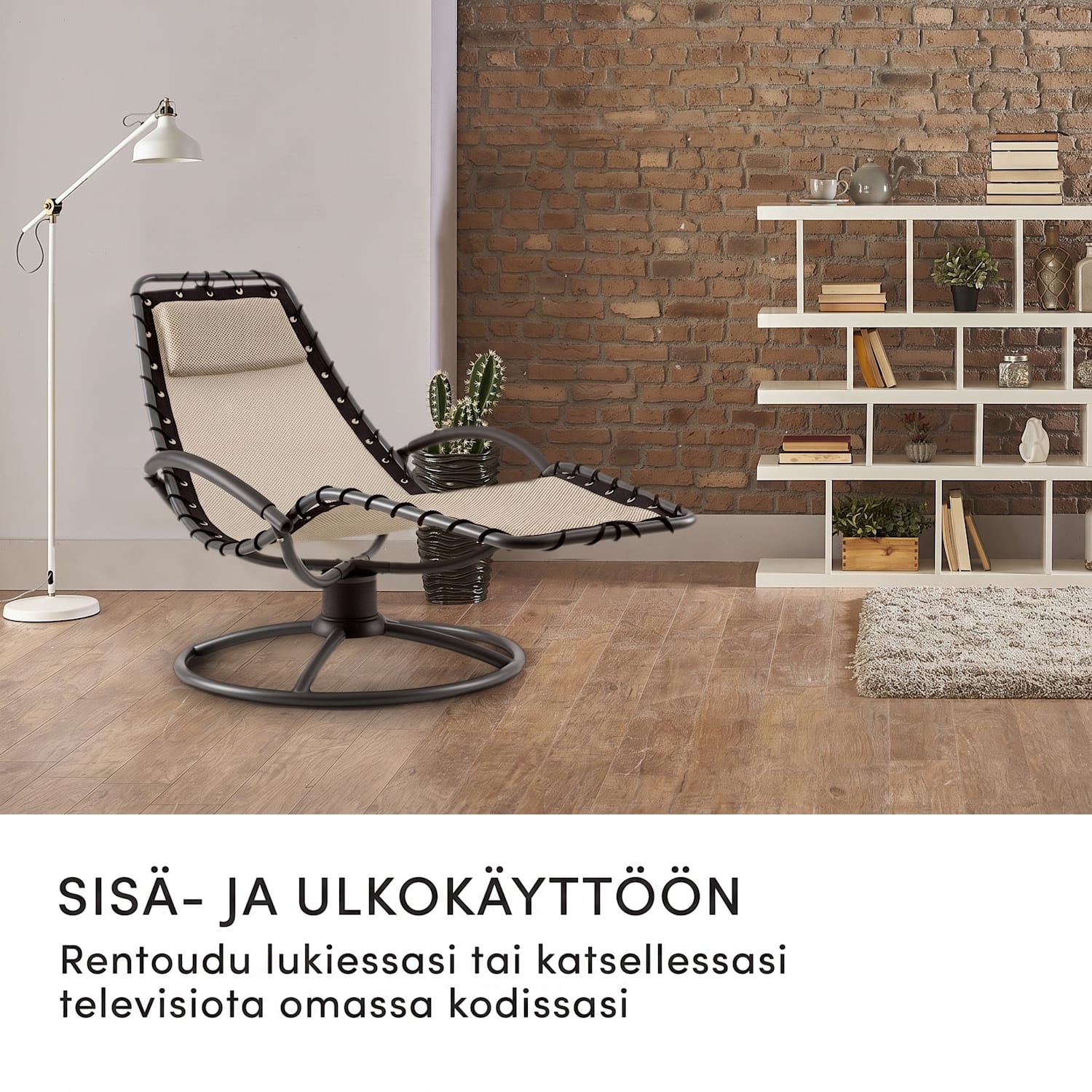 The Chiller riipputuoli 77 x 85 x 173 cm 360 Comfort ComfortMesh beige Hiekka