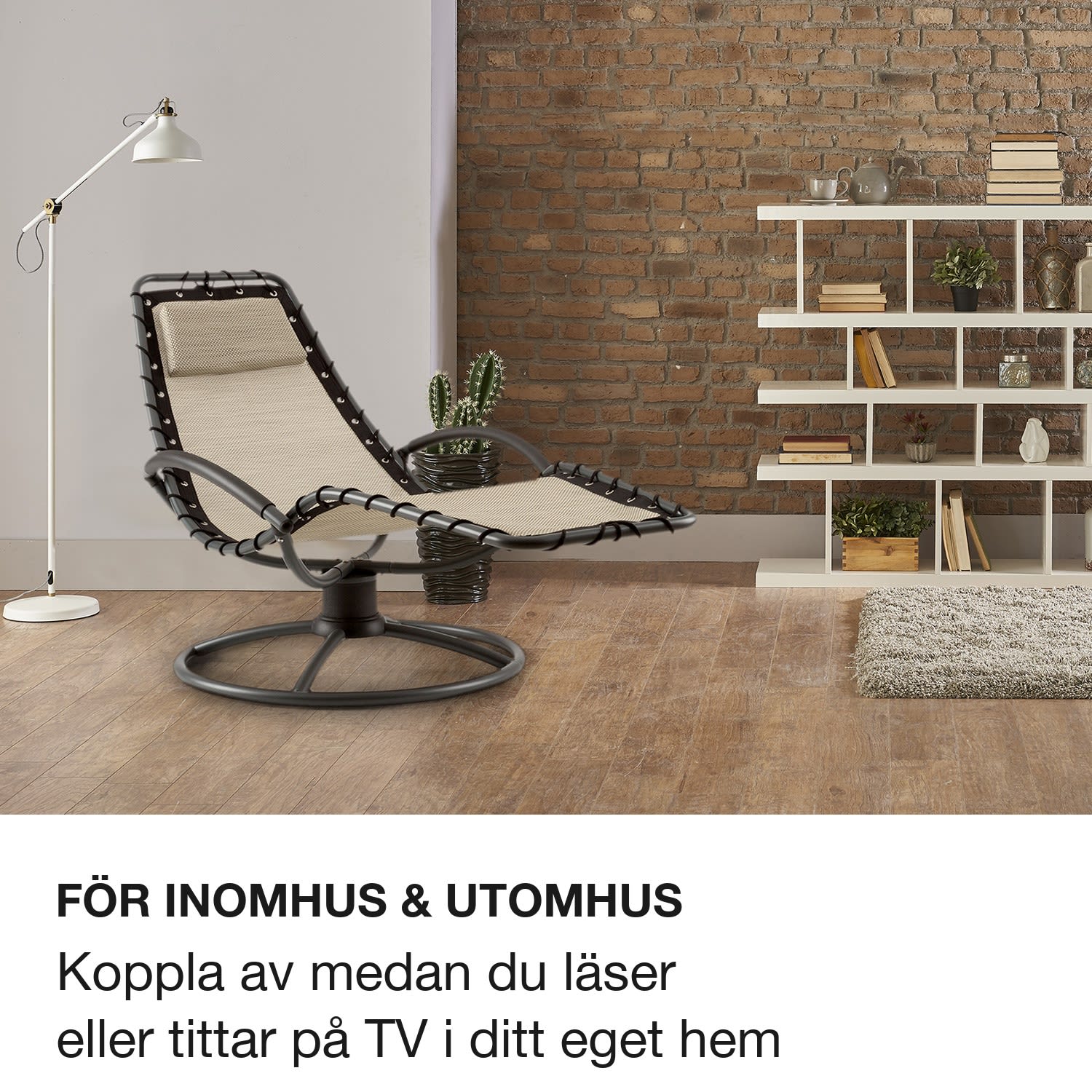 The Chiller Liggstol 77x85x173cm 360 Comfort ComfortMix beige 