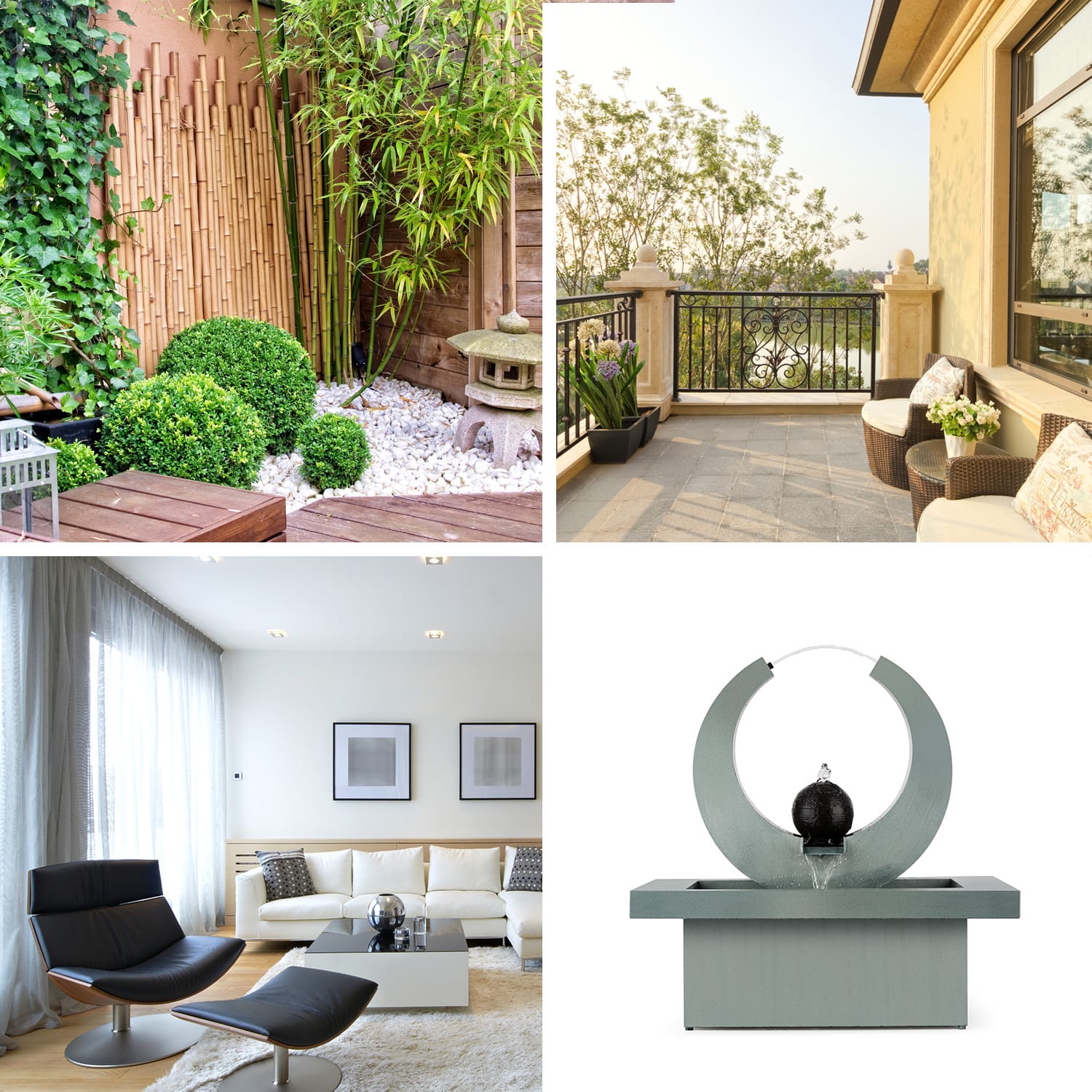 Eterna, záhradná fontána, vnútorné/vonkajšie prostredie, 12 W čerpadlo, 10 m kábel, pozinkovaná 