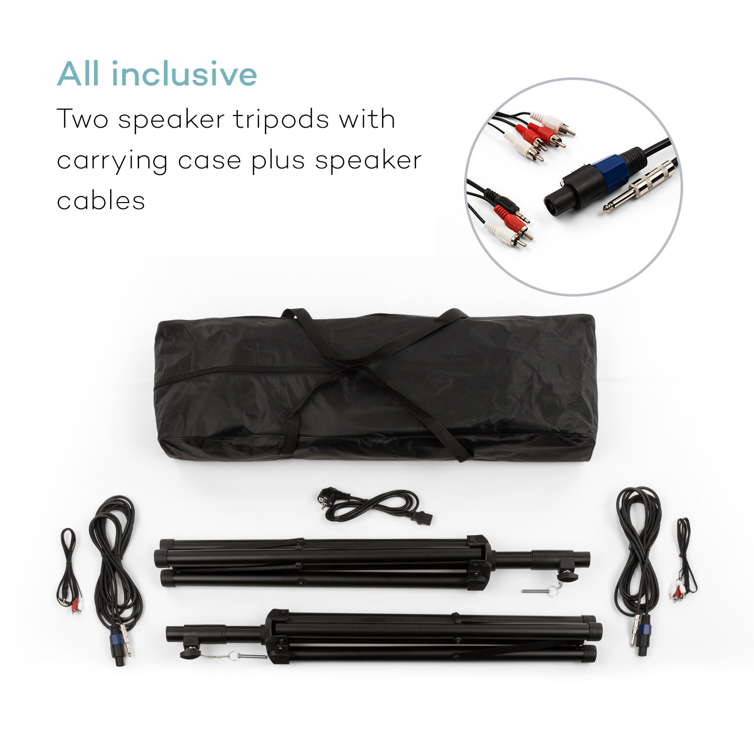 Cube 1512, 2.1 aktívna PA sada, 1200 W, 15" subwoofer, 2 x 12" reproduktor 