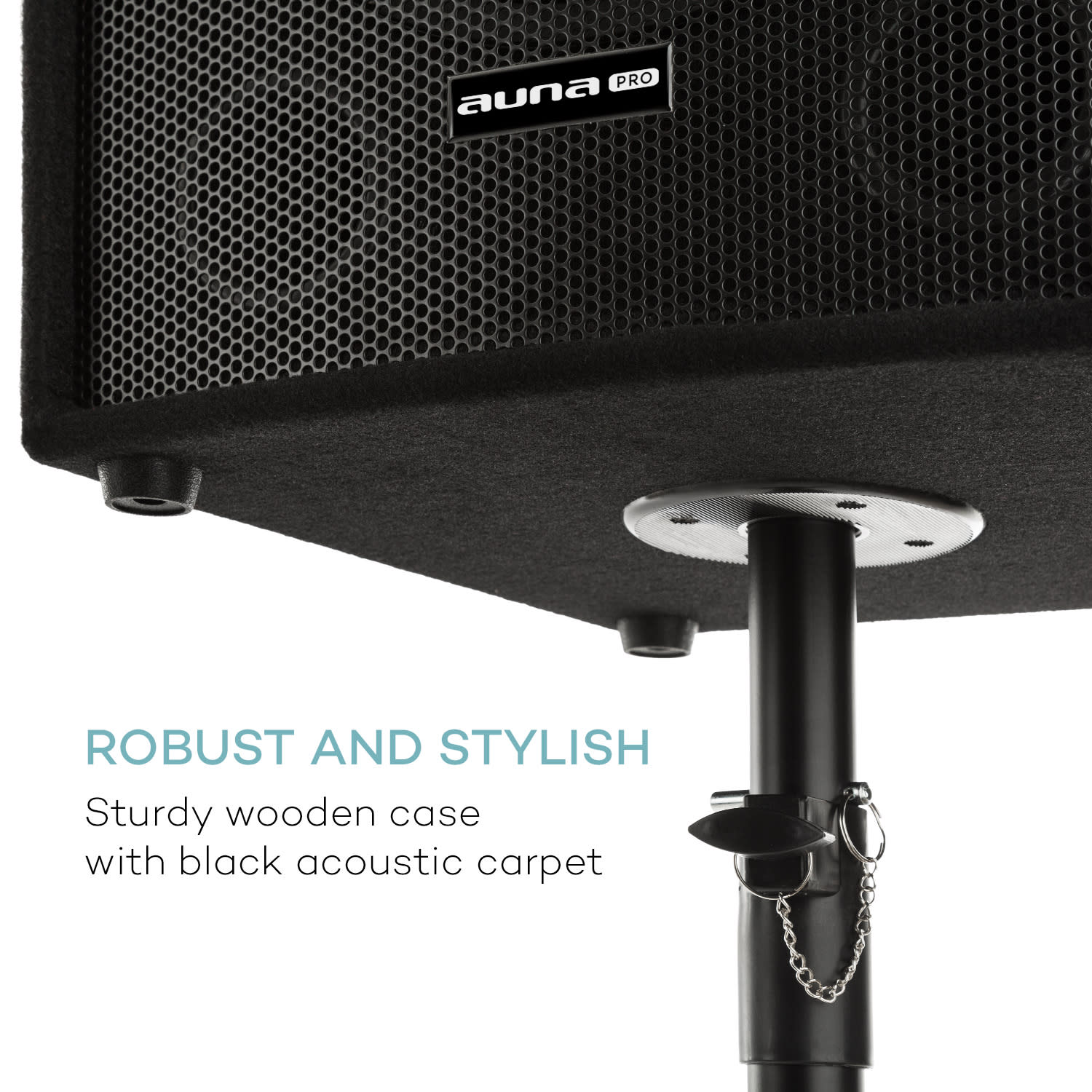 Cube 1812, 2.1 aktívna PA sada, 1600 W, 18" subwoofer, 2 x 12" reproduktor 