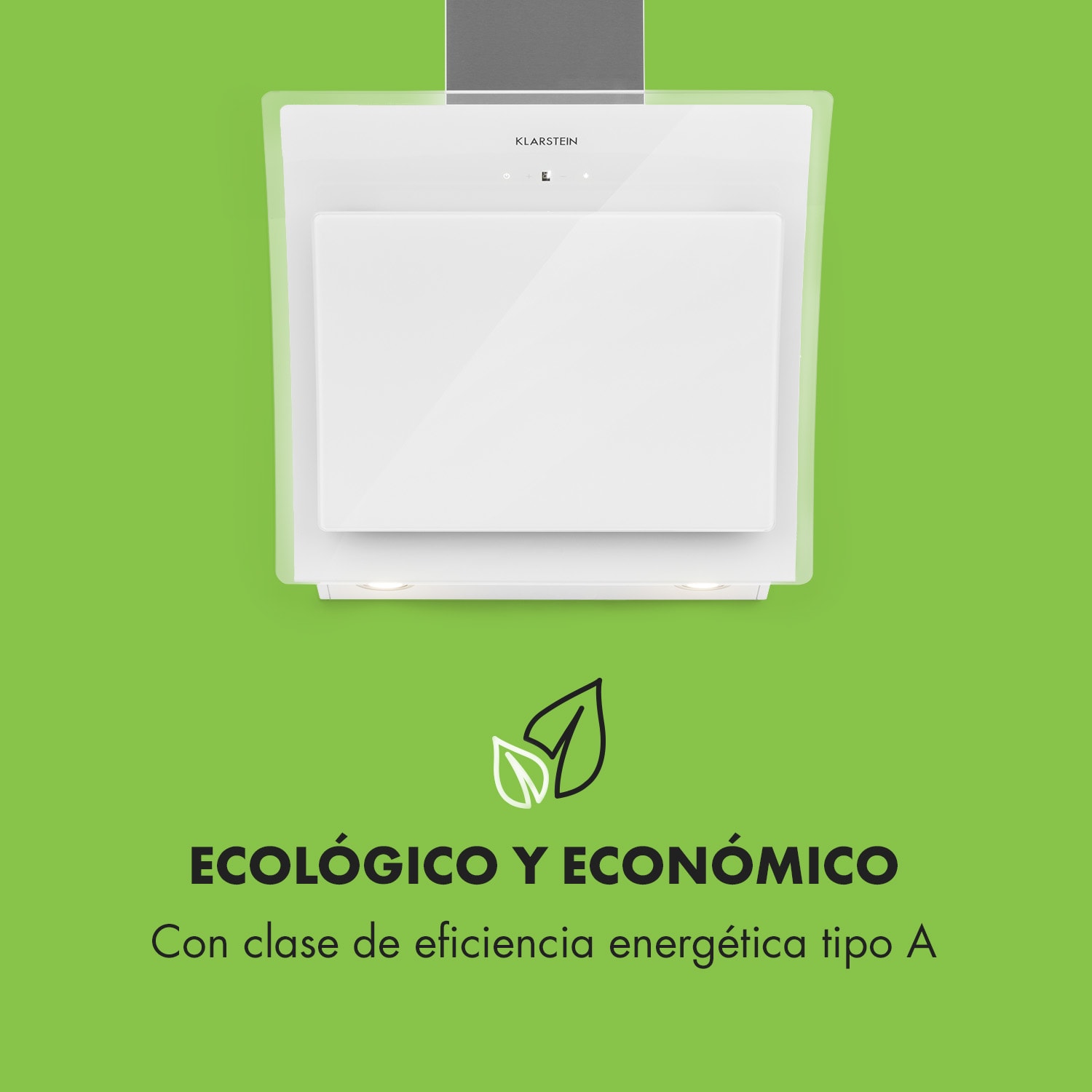 Sabia 60 campana extractora 600m³/h LEDs 3 niveles de potencia blanco 