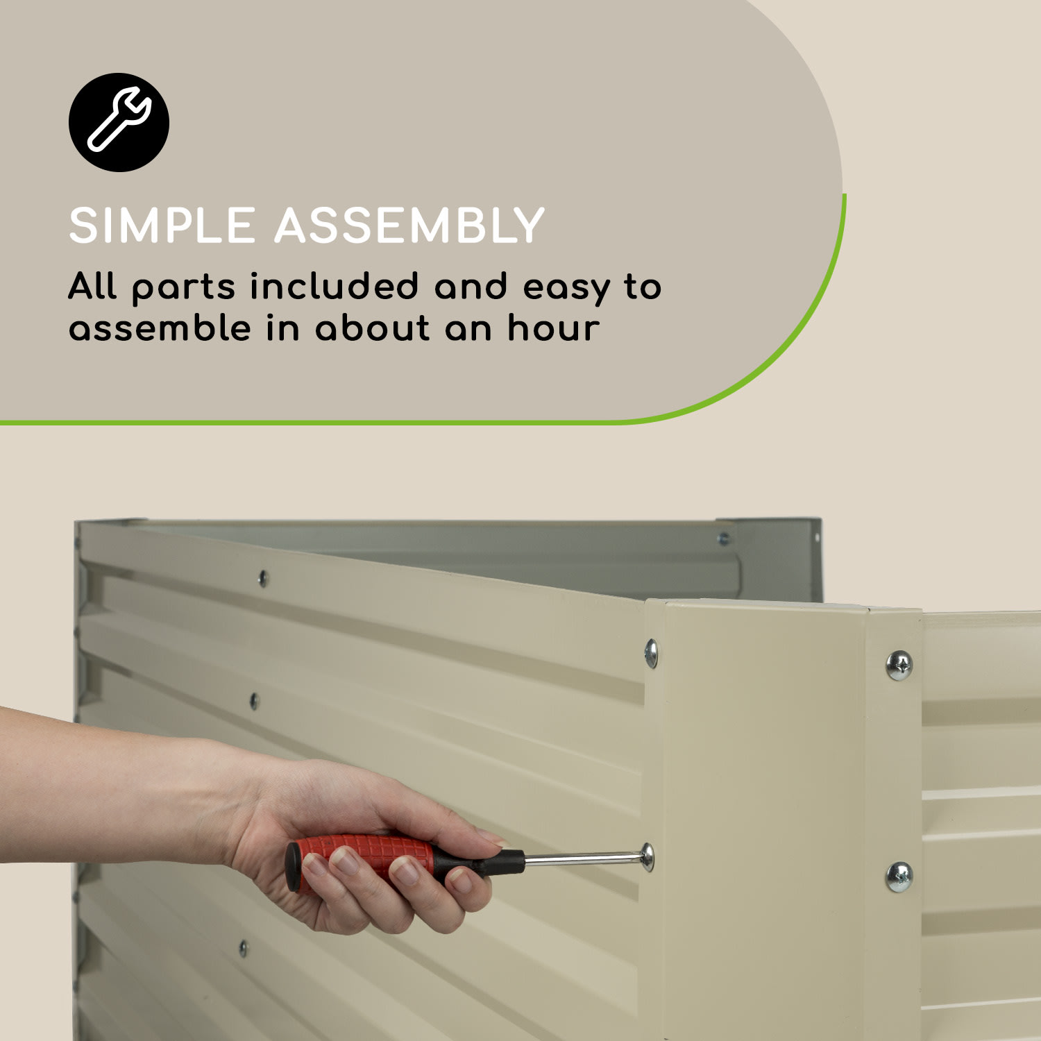 Ghiveci ridicat de 180x60x90cm, 970l din oțel zincat 180 x 90 x 60 cm | Argintiu