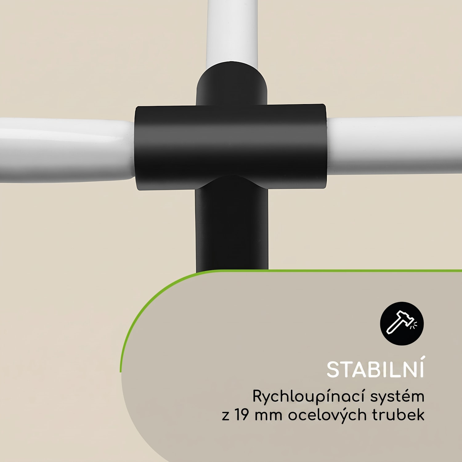 High Grow Top 160, rozšíření skleníku, 160 x 80 x 115 cm, ocelové trubky, PVC 160 cm
