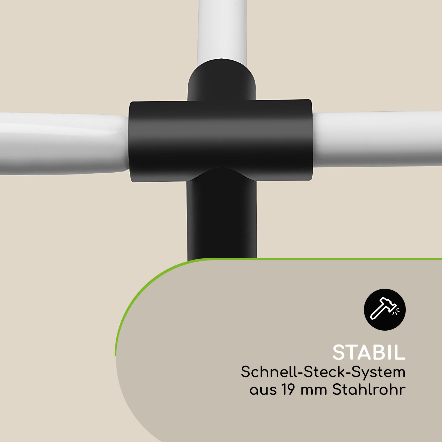 High Grow Top 200 Gewächshaus-Aufsatz 200x115x100cm Stahlrohr PVC 200 cm