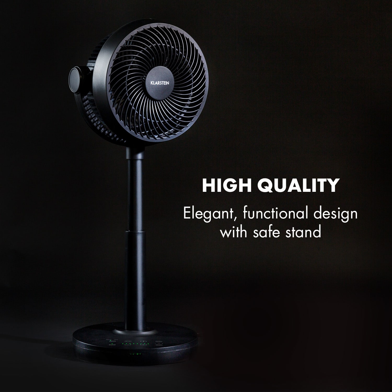 Neo Stream staande ventilator VarioFresh 3D 30W WhisperFlow zwart 