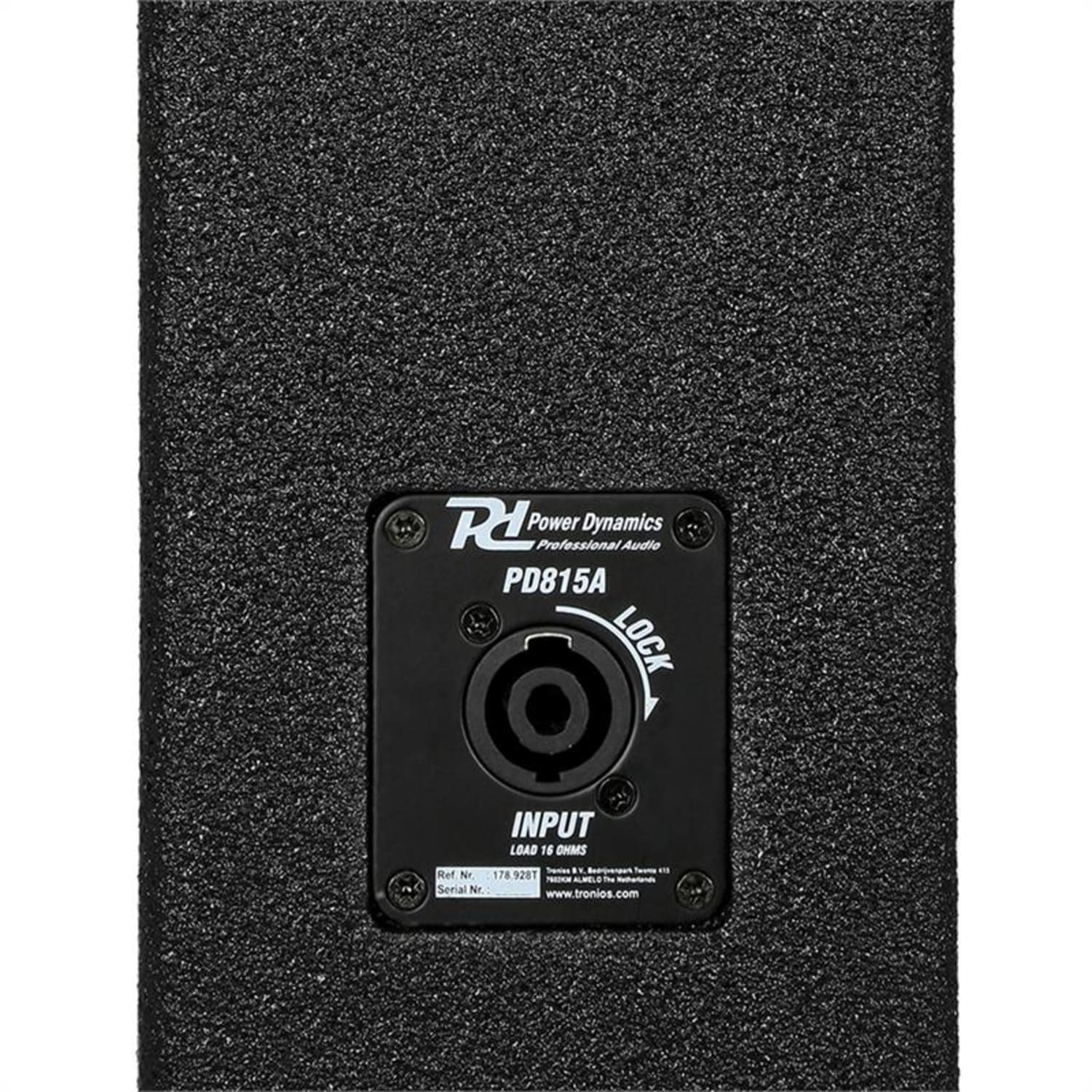 ARRAY HANGRENDSZER Power Dynamics PD815A, 15"-ES (38 CM) MÉLYSUGÁRZÓ, 8 X 4"-ES (8 X 10 CM) HANGSZÓRÓ