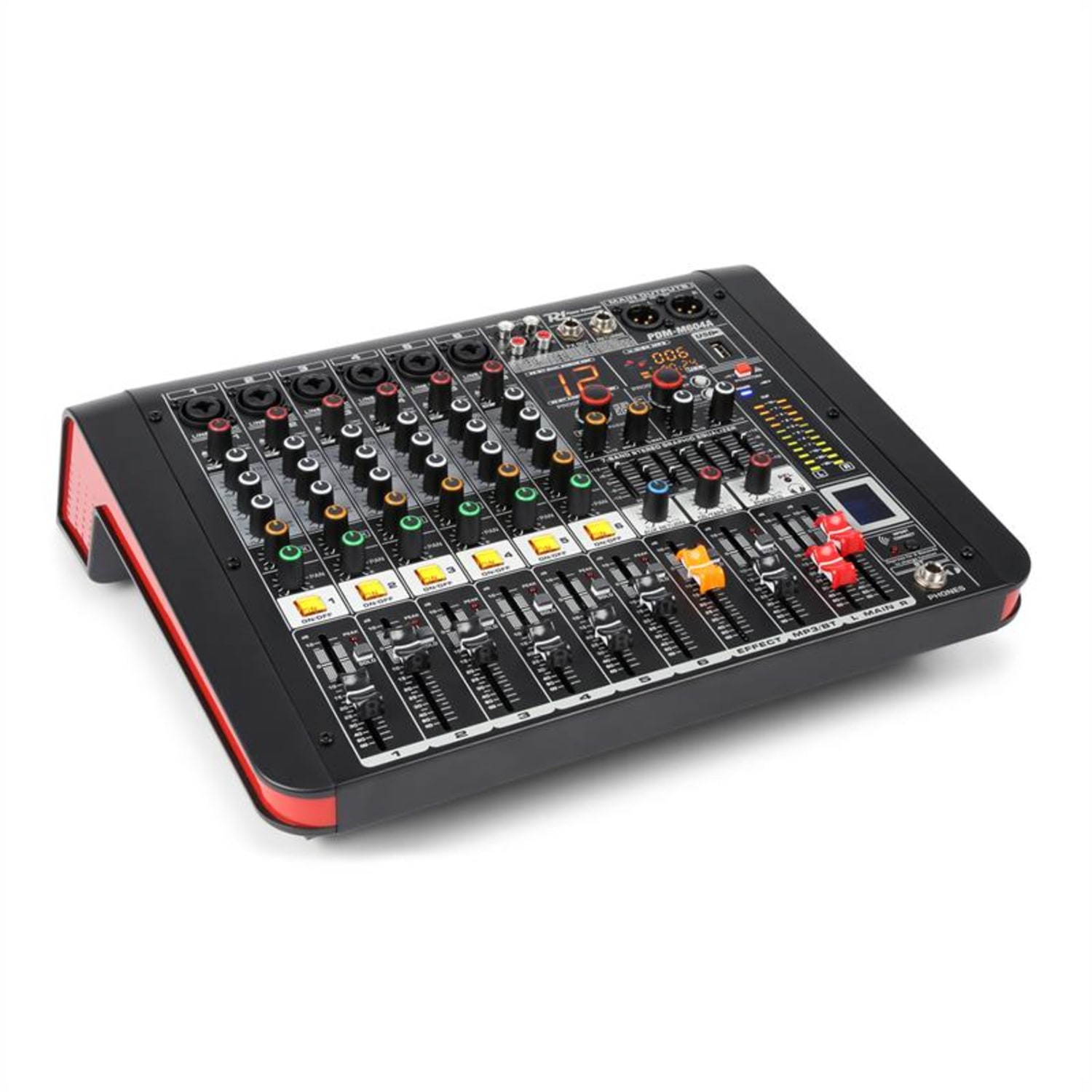 PDM-M604A 6 Ingressi Micro Processore Multi FX 24-Bit USB-Player 