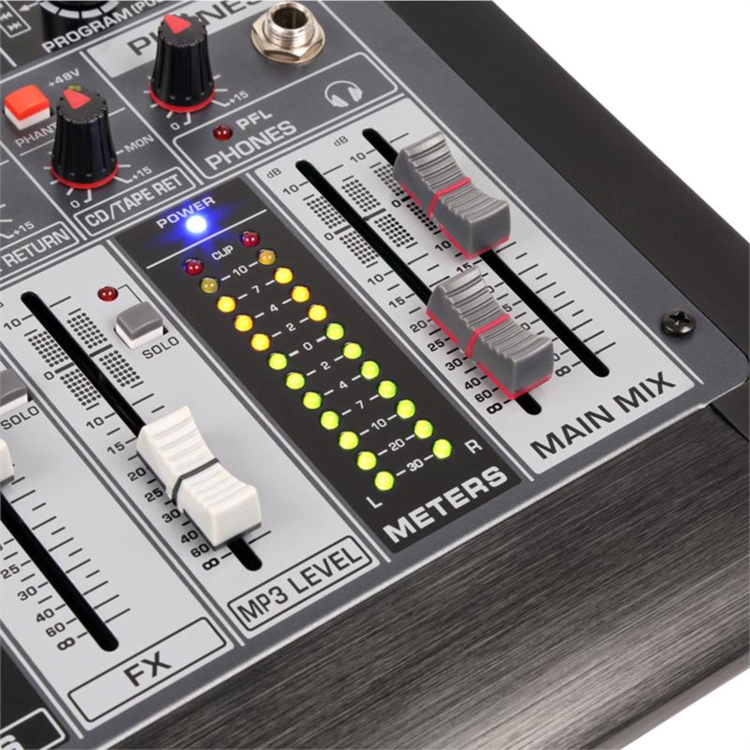 PDM-S1604 KEVERŐPULT, 16-CSATORNÁS, DSP/MP3, USB PORT, BLUETOOTH VEVŐ 