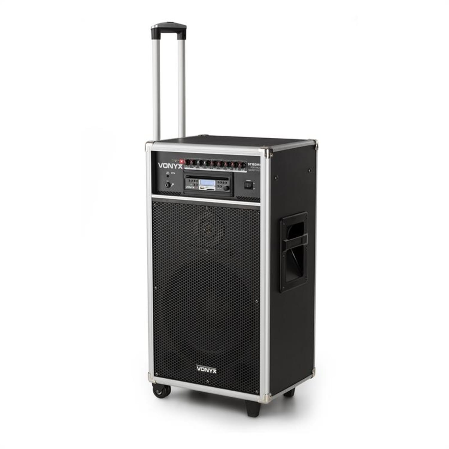 ST180MKII, prenosný PA systém, 450 W, USB, SD/MMC pre MP3CD prehrávače