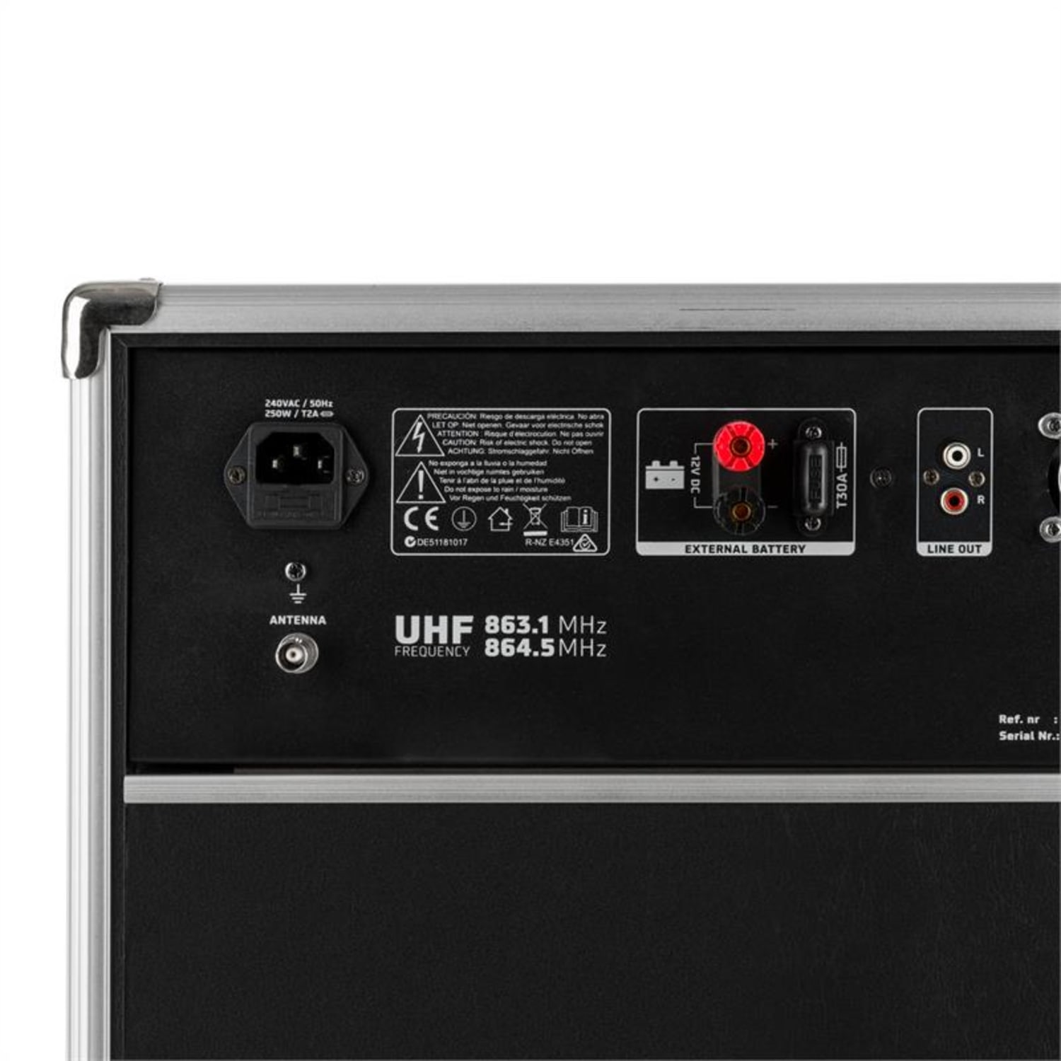 ST180MKII, prenosný PA systém, 450 W, USB, SD/MMC pre MP3CD prehrávače