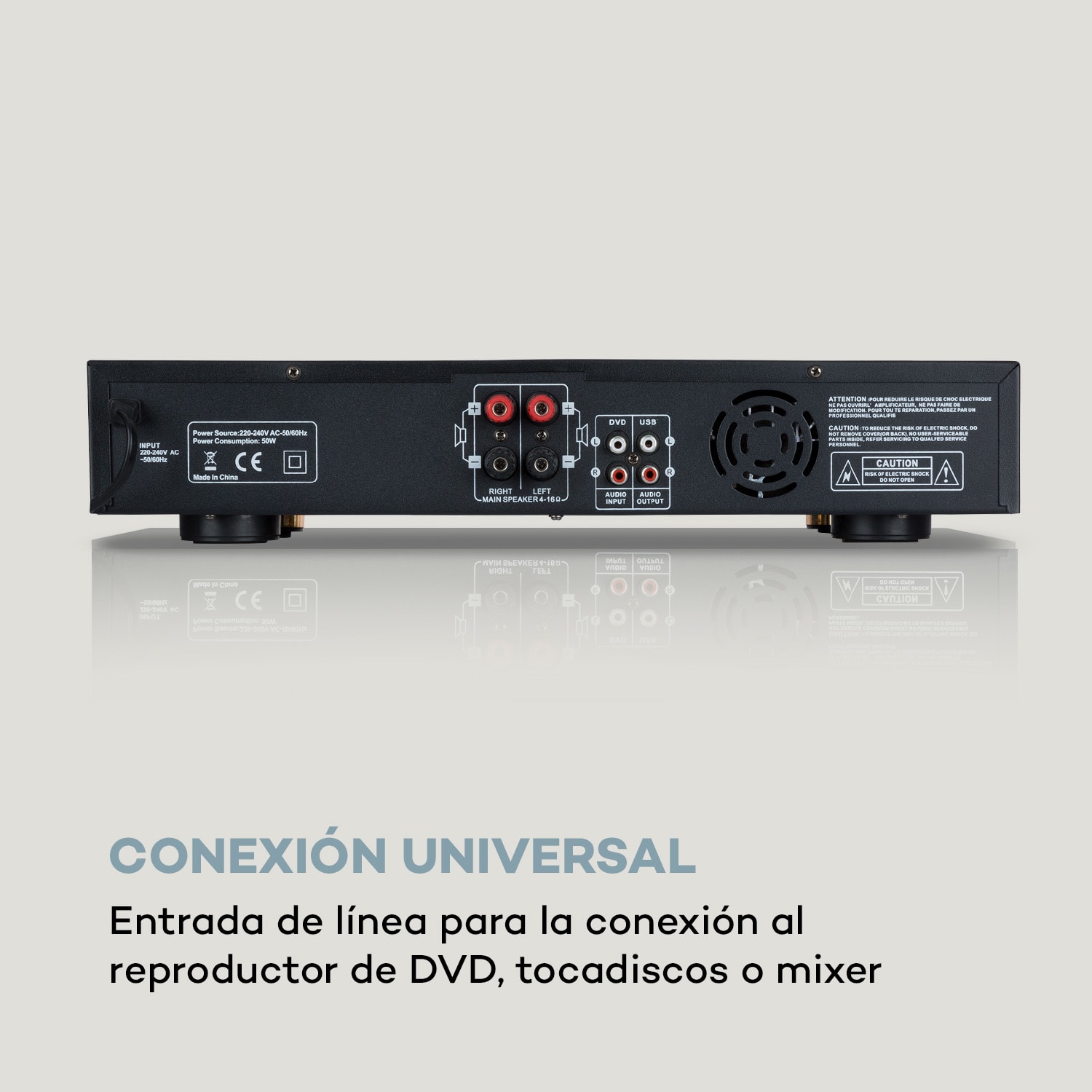 Karaoke Star 4 Set de karaoke 2 x 80 W máx. BT Puerto USB 2 micros inalámbricos Karaoke Star 4: 2 x 80 W/2 micrófonos inalámbricos | Negro