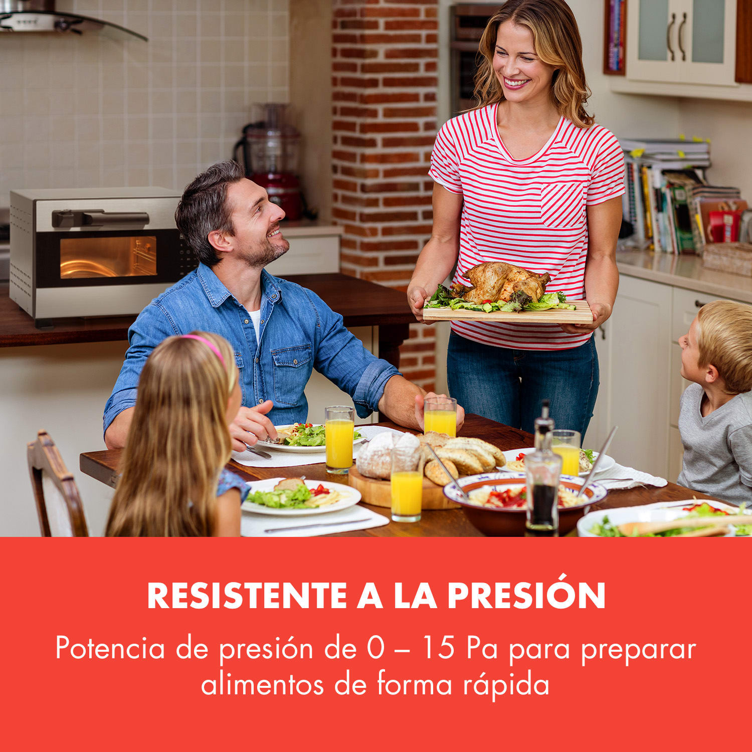 Blaise Horno a presión, 1600 W, 26 l, Presión: 0 – 15 Pa, Función asador 