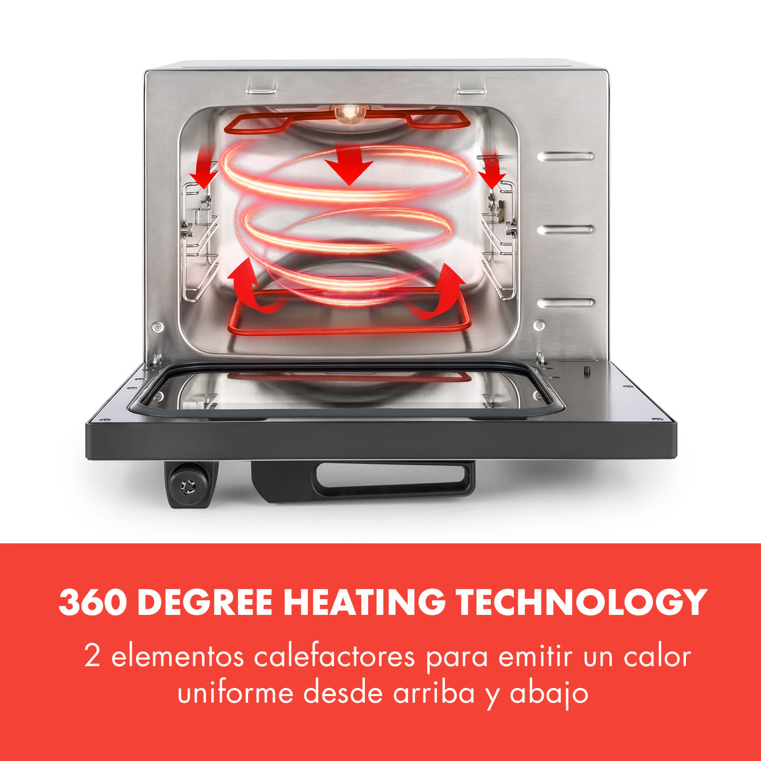 Blaise Horno a presión, 1600 W, 26 l, Presión: 0 – 15 Pa, Función asador 