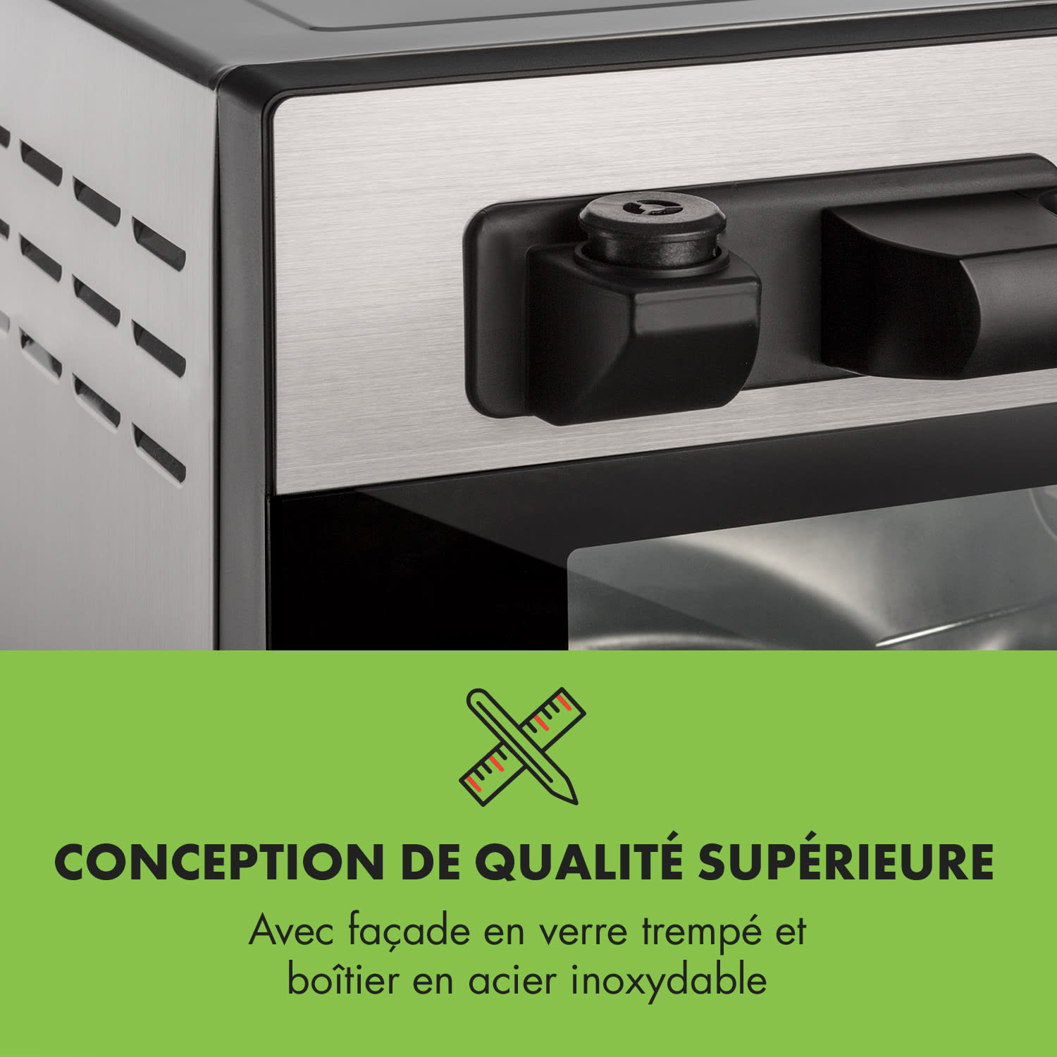 Blaise drukoven, 1600 W, 26 l, druk: 0 – 15 Pa, grillfunctie 