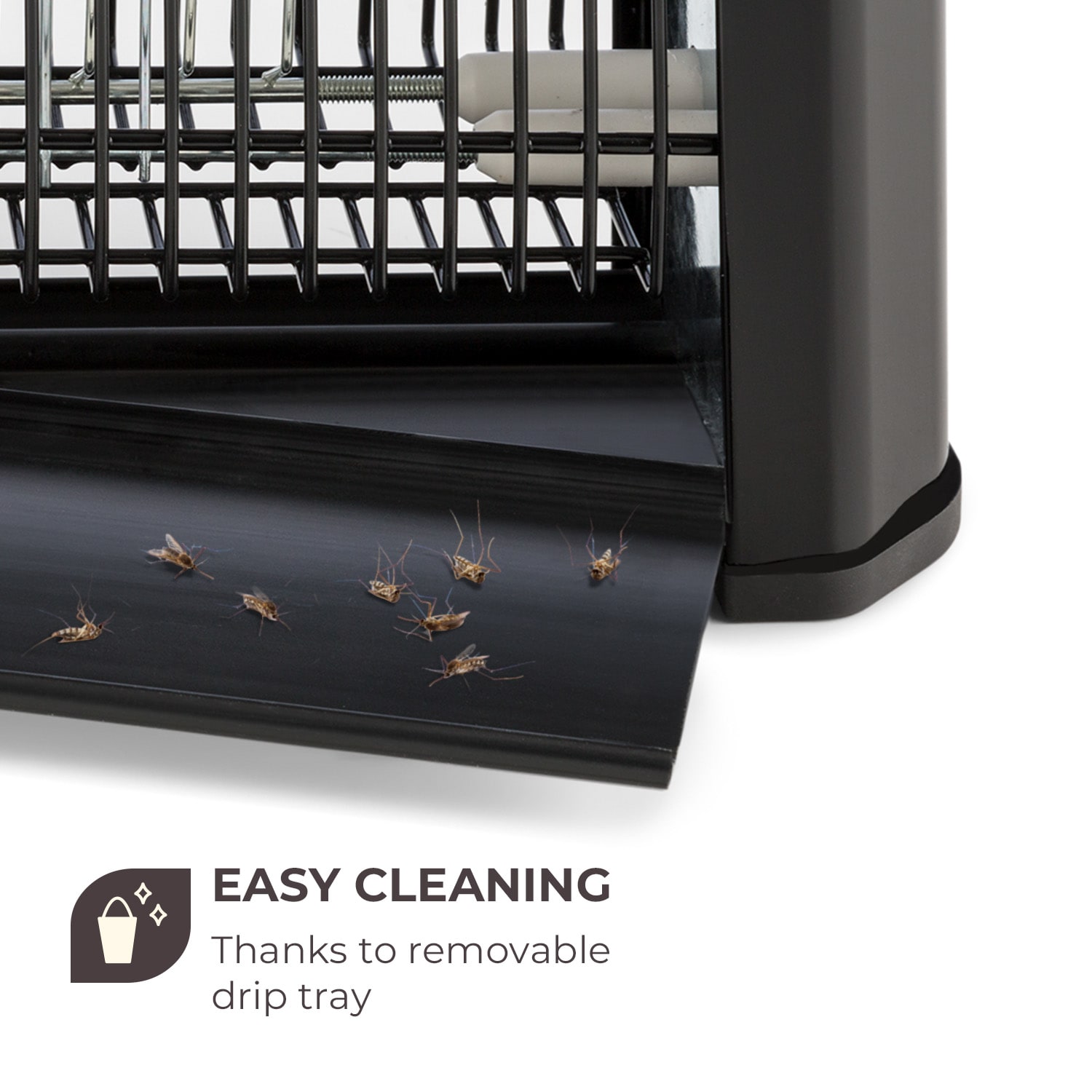 Mosquito Ex 4000, rovarcsapda, 30 W, UV-fény, 100 m², fekete