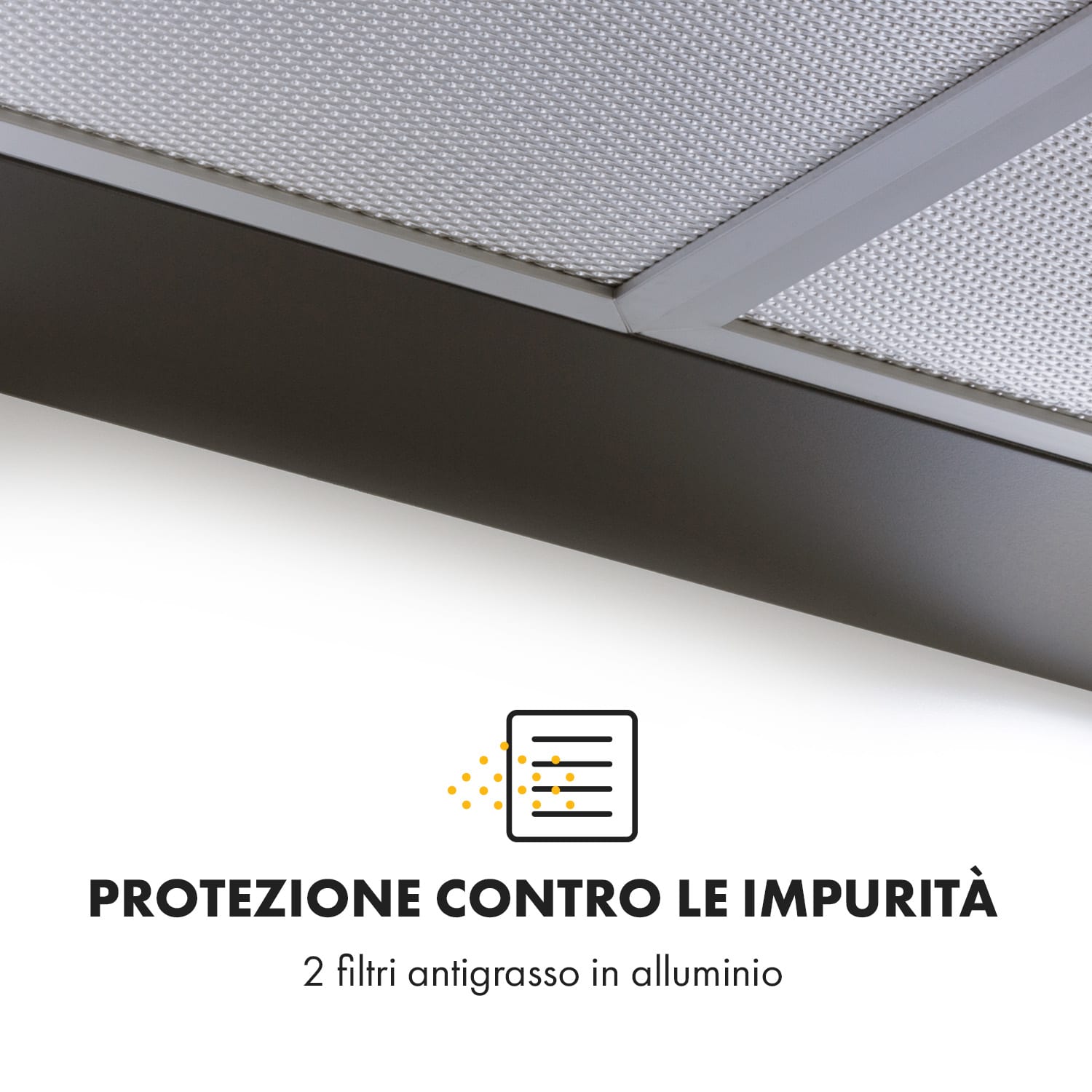 Victoria Cappa Aspirante Design Retrò 600m³/h 2 Luci LED Nero Nero
