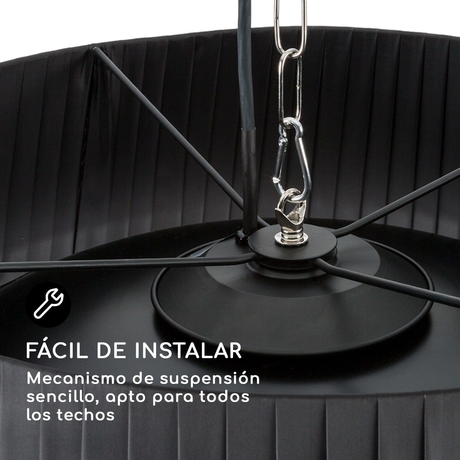 Venice Heat Radiador de terraza 800/1000/1800W mando a distancia color negro Negro