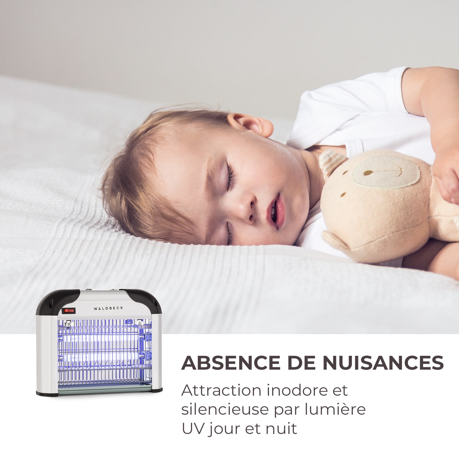 Mosquito Ex 3000 Désinsectiseur électrique 16W lumière UV pour 40m² 