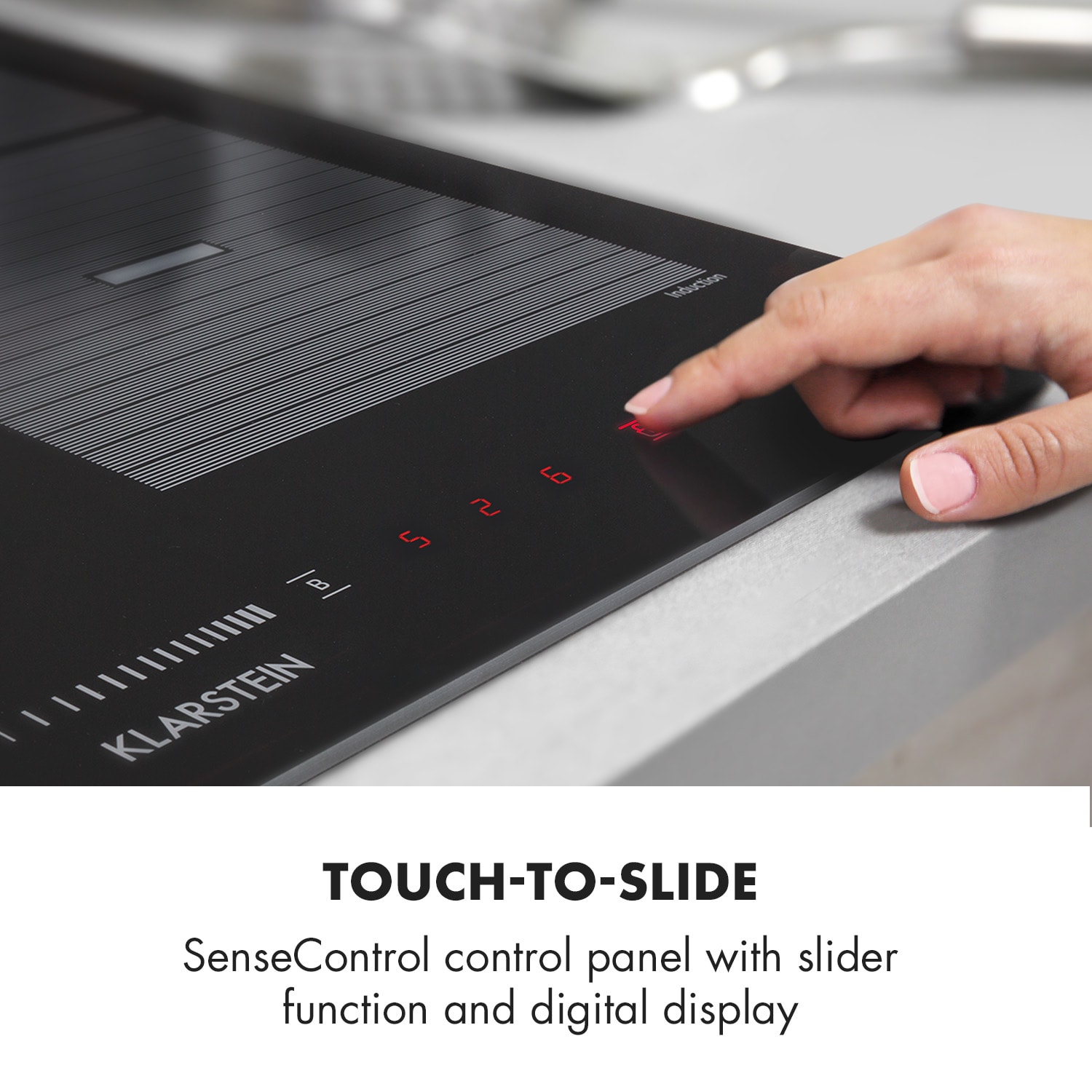 Virtuosa Flex 60 płyta indukcyjna do zabudowy 4 pola grzewcze7200W Schott Ceran czarna 