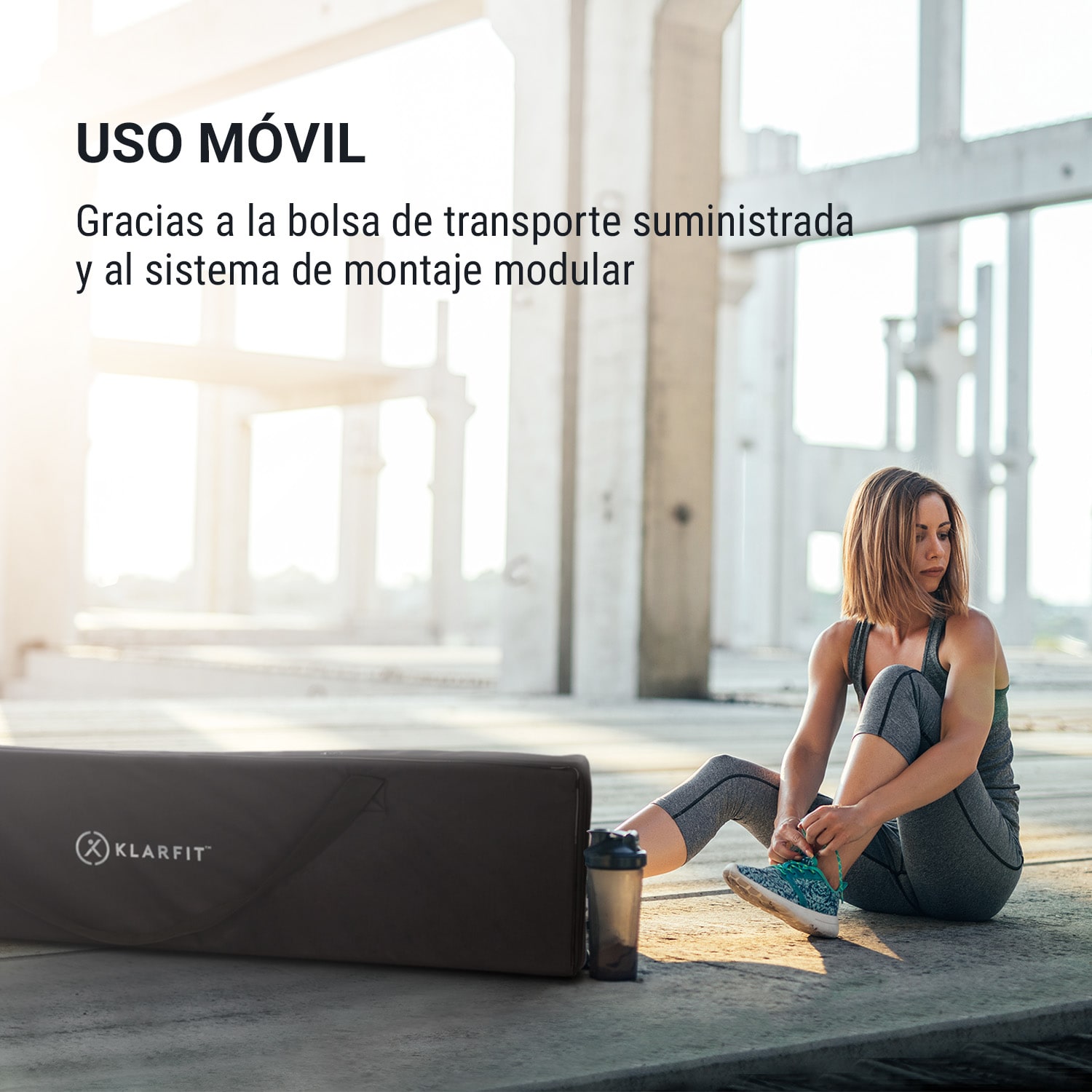 T-Trix Barra de dominadas MultiGym Concept 100 kg máx. Funda de transporte Negro 