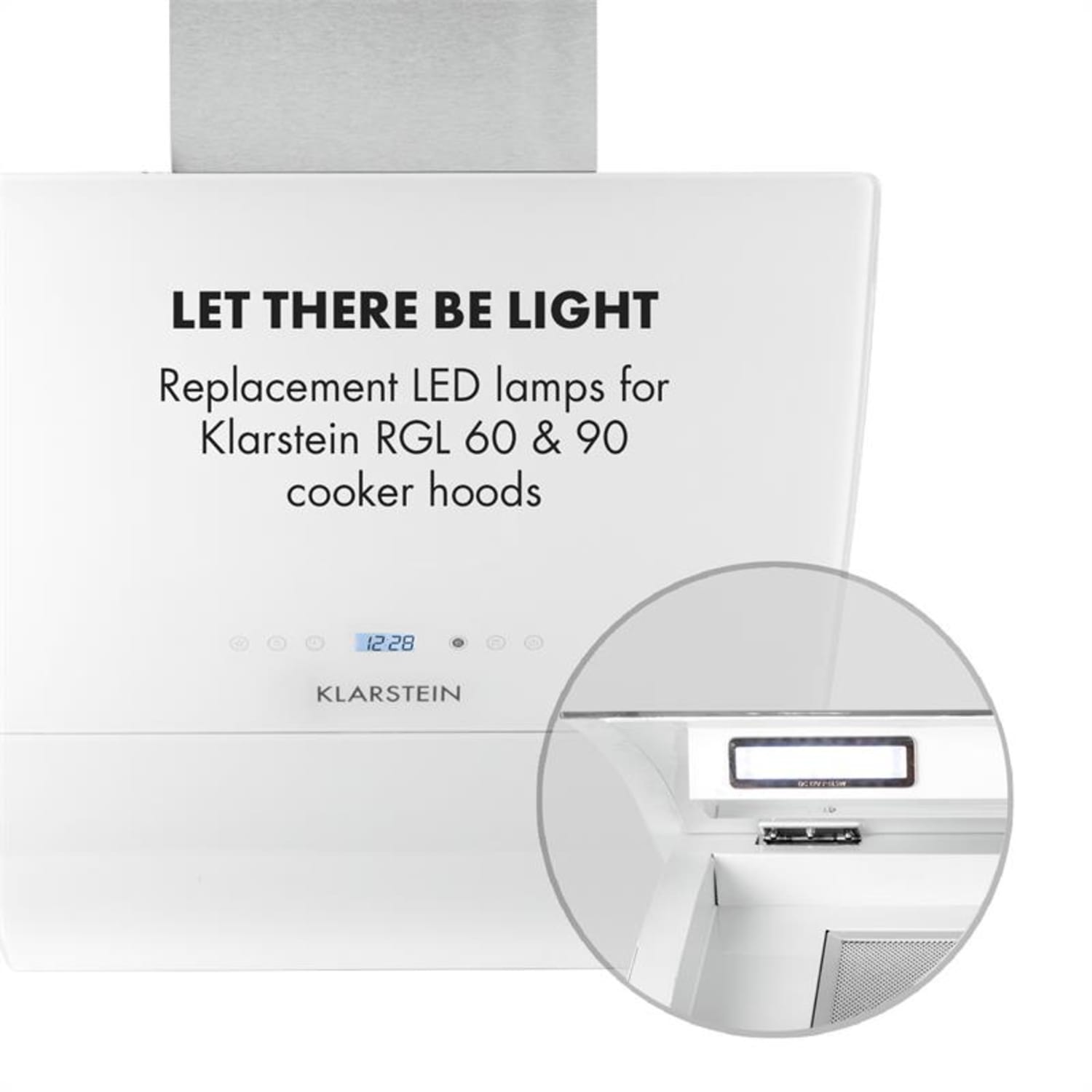 Zamjenska LED svjetla za kuhinjske nape, RGL 60 i RGL 90, set 2 komada, LED, 2 x 1.5 W 