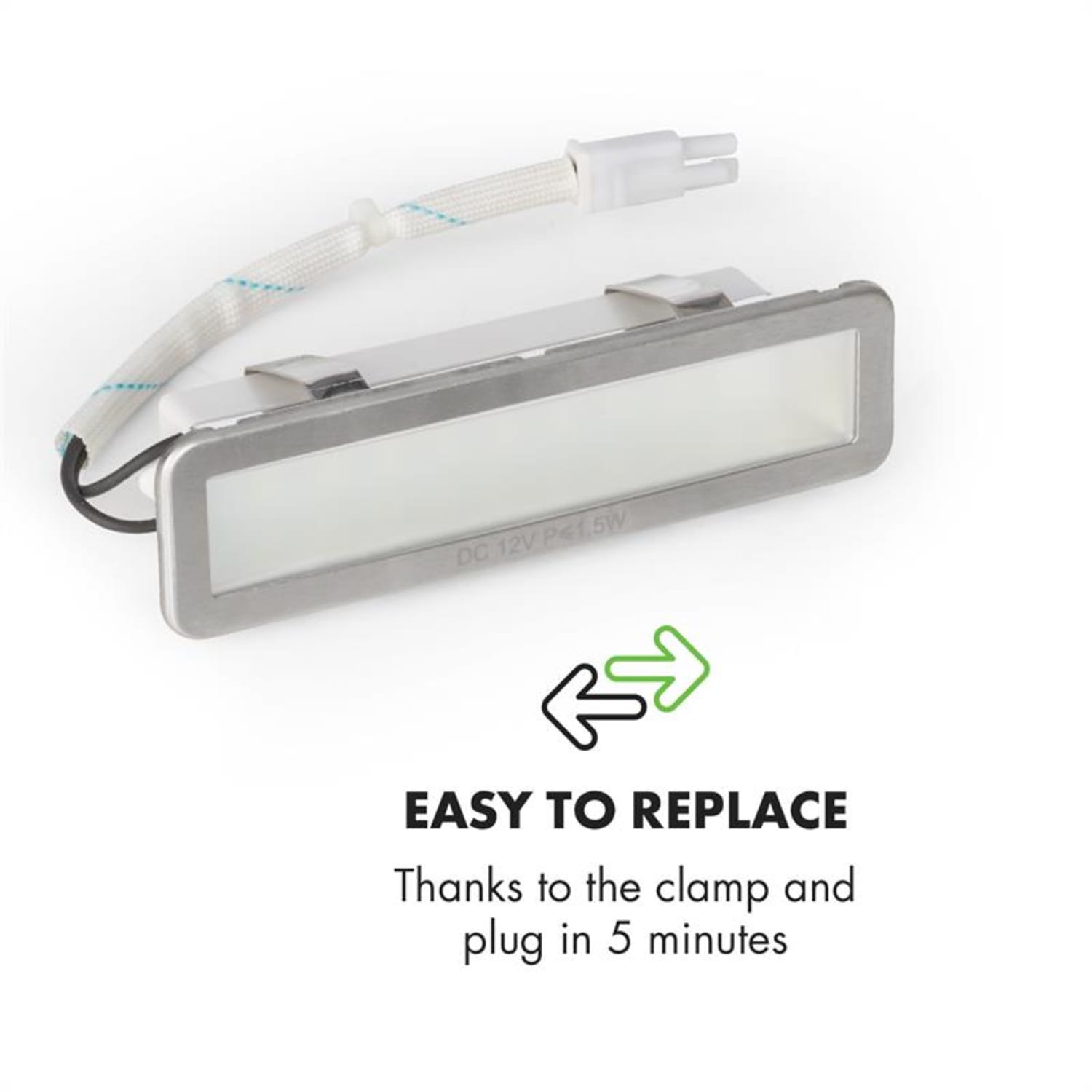 Zamjenska LED svjetla za kuhinjske nape, RGL 60 i RGL 90, set 2 komada, LED, 2 x 1.5 W 