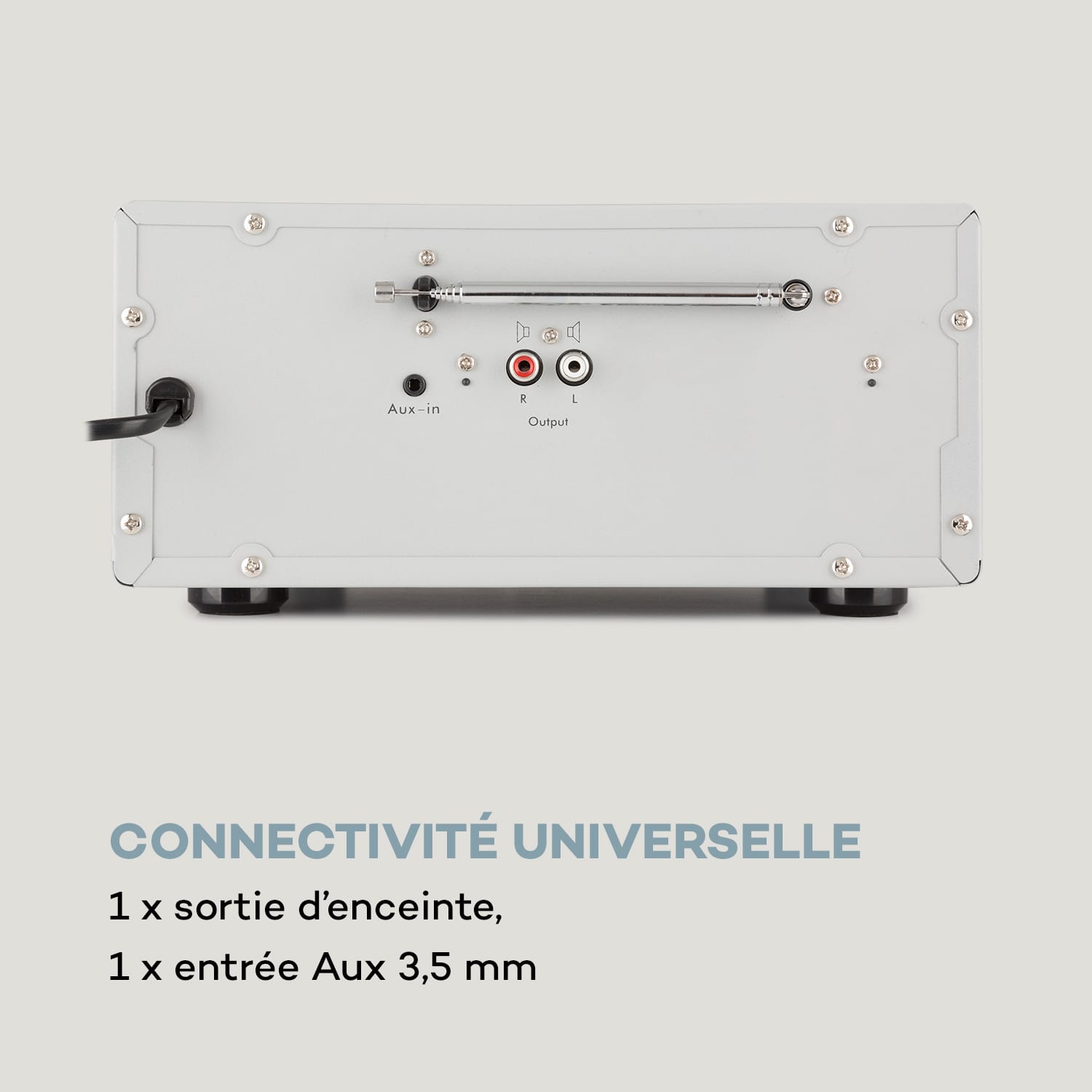 Connect System chaîne stéréo 80 W max. radio Internet/DAB+/ FM lecteur CD 