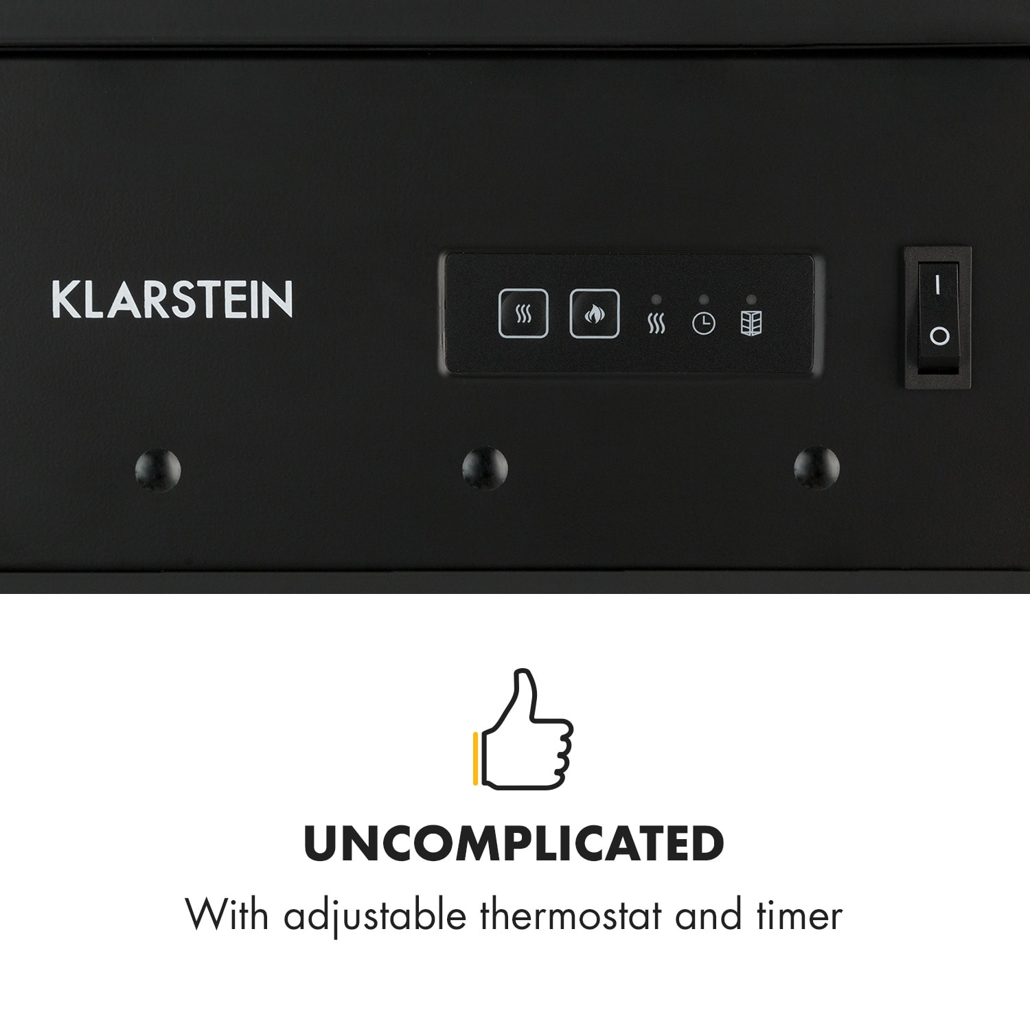 Bormio Electric Fireplace 950/1800W Thermostat Weekly Timer 1800 W | Yes | Black