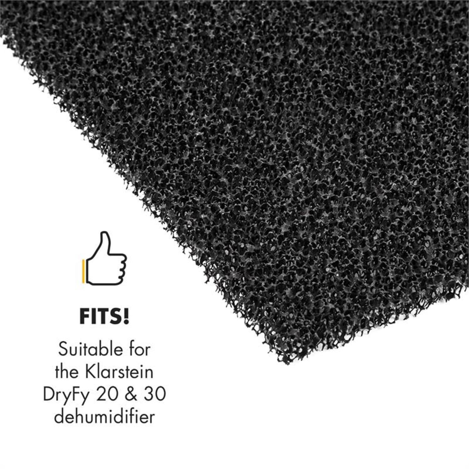Filter s aktivnim ugljenom za odvlaživač zraka DryFy 20 & 30, 20 x 23.1 cm, zamjenski filter 